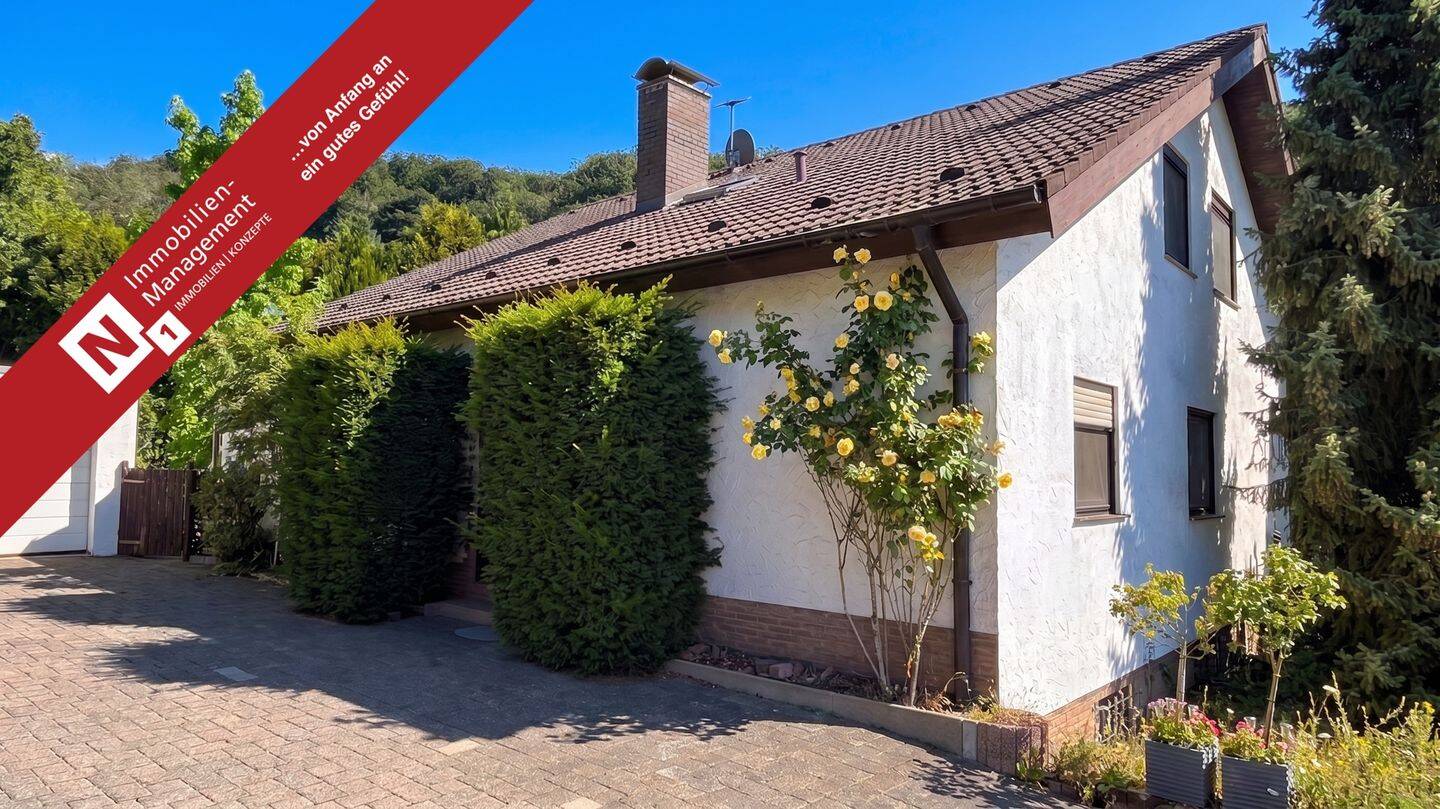Split-Level-Architektenhaus mit Einliegerwohnung und uneinsehbarem Garten, 67681 Wartenberg-Rohrbach