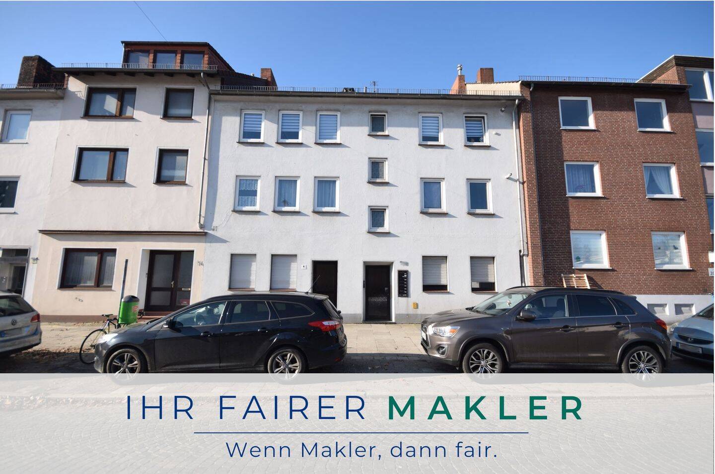 78m² große 2-Zimmer Erdgeschosswohnung im Steffensweg mit extra Hobbyraum / Zimmer, 28217 Bremen (Handelshäfen Steffensweg Utbremen Westend)