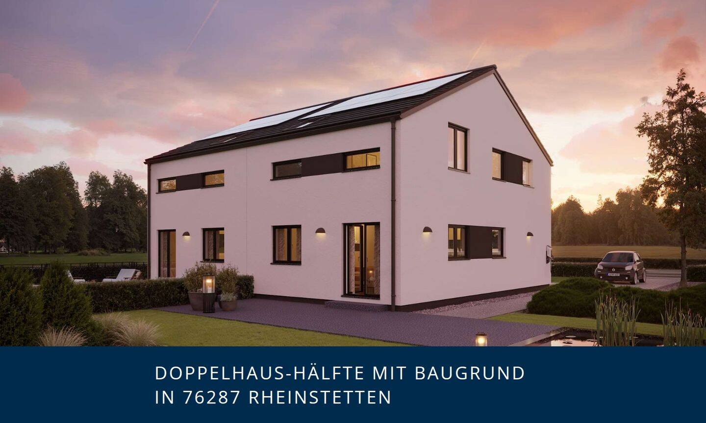 Grundstück für Doppelhaus in Rheinstetten., 76287 Rheinstetten