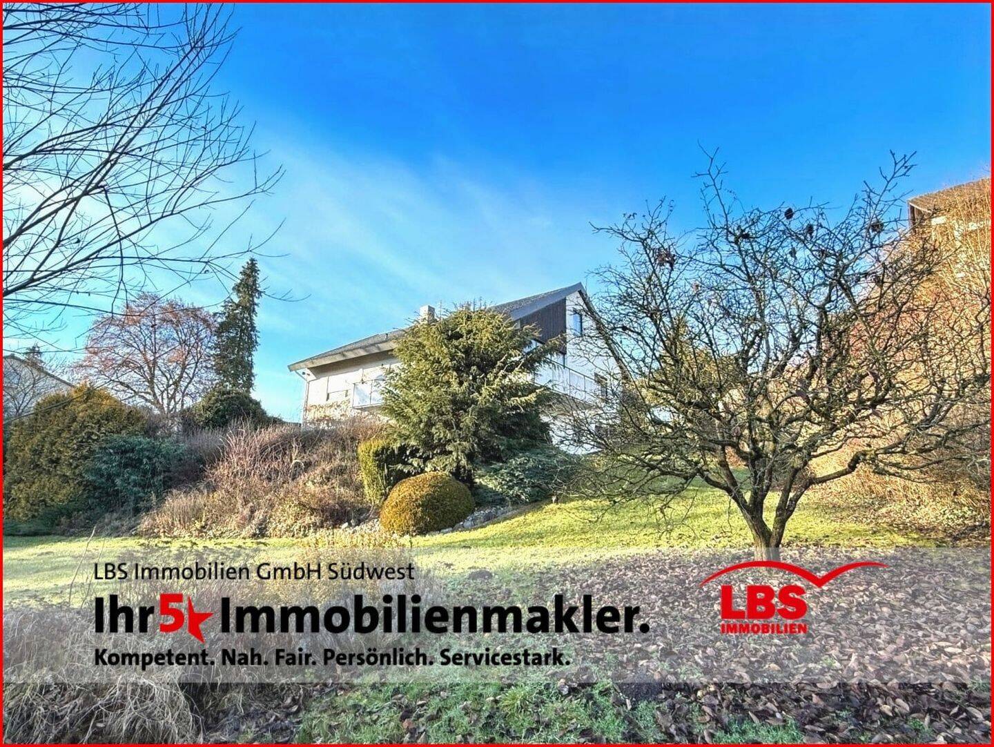 Wohnhaus mit ELW auf 1.500 m² großem Grundstück + 3 Garagen in Sackgasse und Randlage, 88605 Meßkirch