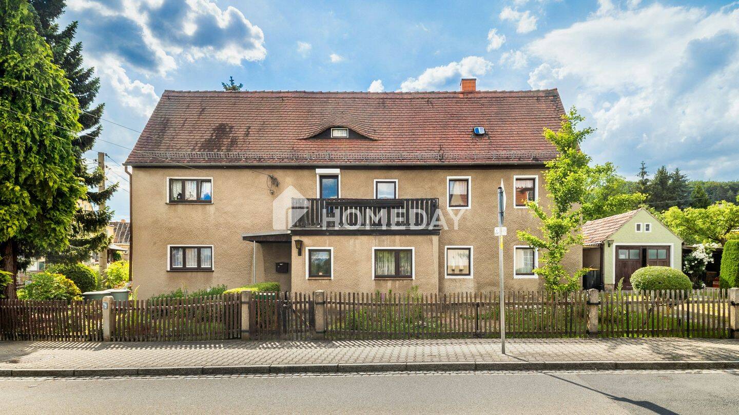 Ideal für Familien oder Mehrgenerationenwohnen – Zweifamilienhaus mit 173 m² Wohnfläche und Garten, 1737 Tharandt