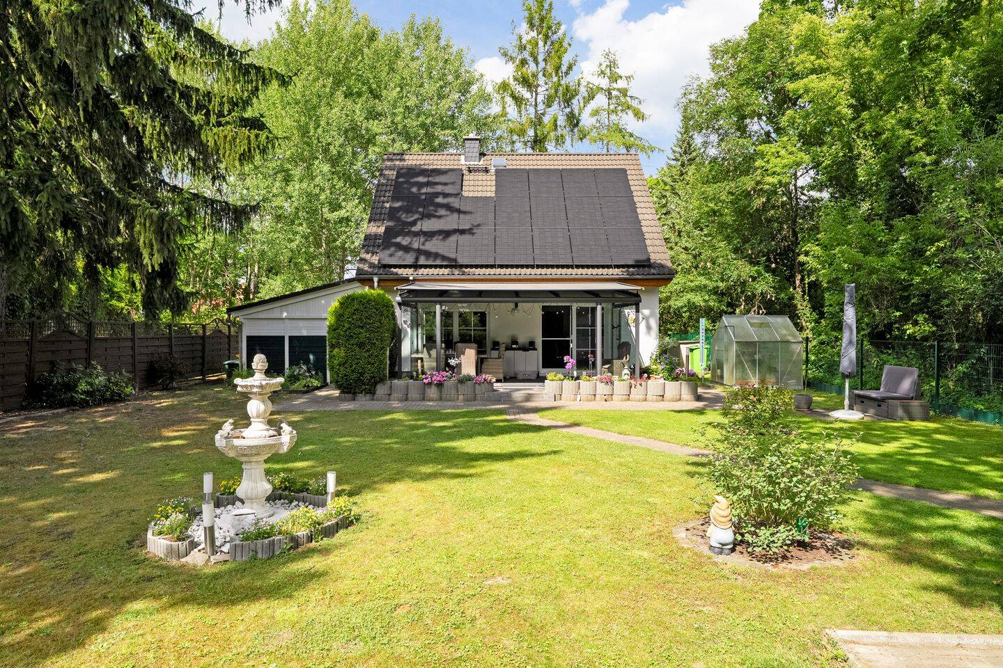 Zukunftssicheres Einfamilienhaus mit Photovoltaik, Wärmepumpe und sonnigem Südwestgarten, 15370 Fredersdorf-Vogelsdorf