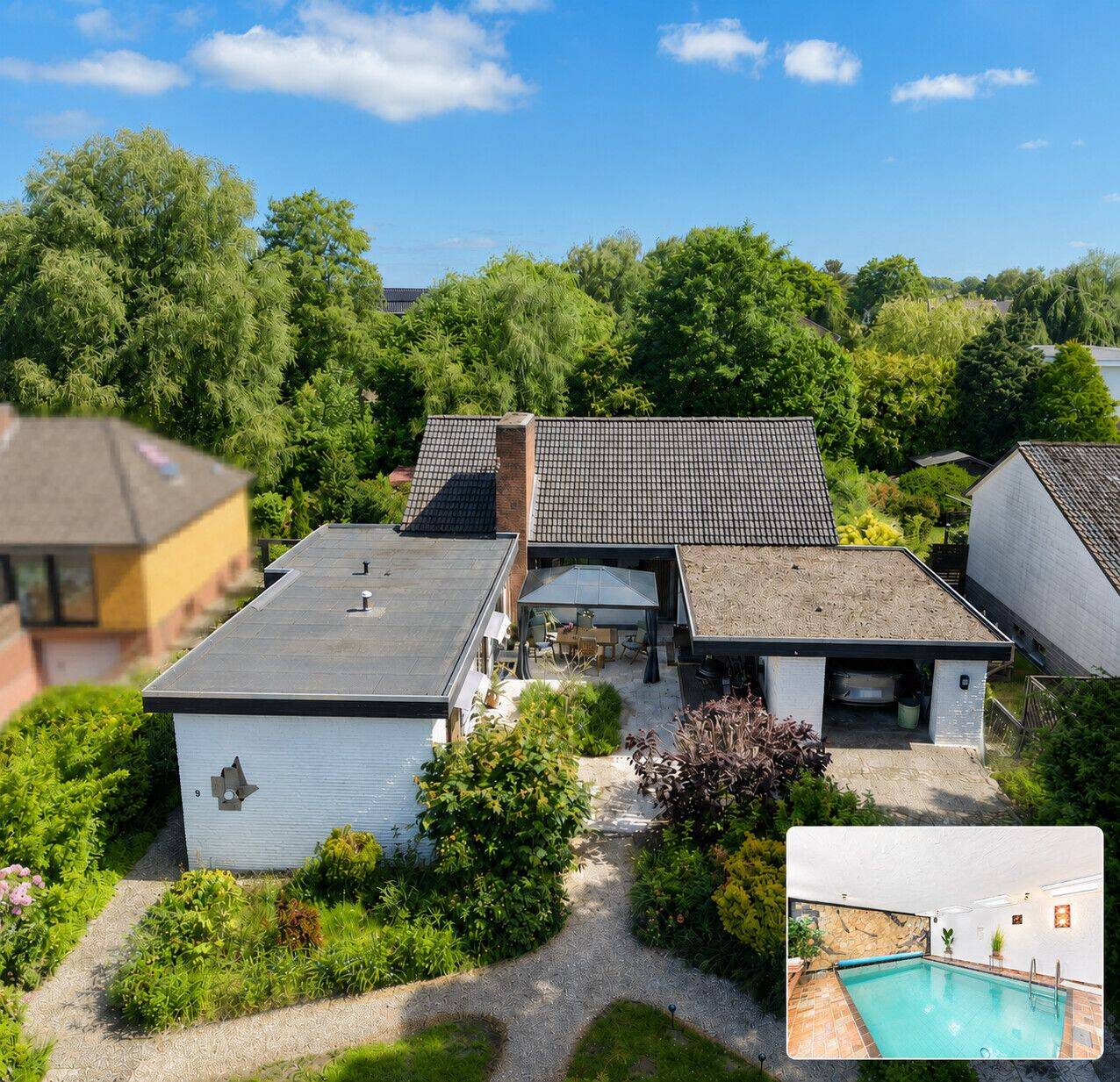 Jeden Tag wie im Urlaub – Barrierefreies Anwesen mit Schwimmbad, Sauna & mediterranem Garten, 27607 Geestland