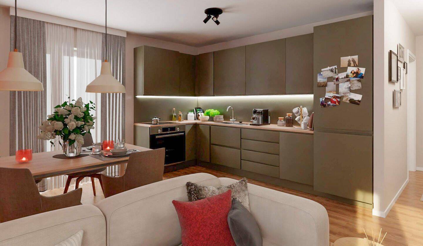 Moderne Dachgeschosswohnung mit Balkon, 25474 Hasloh