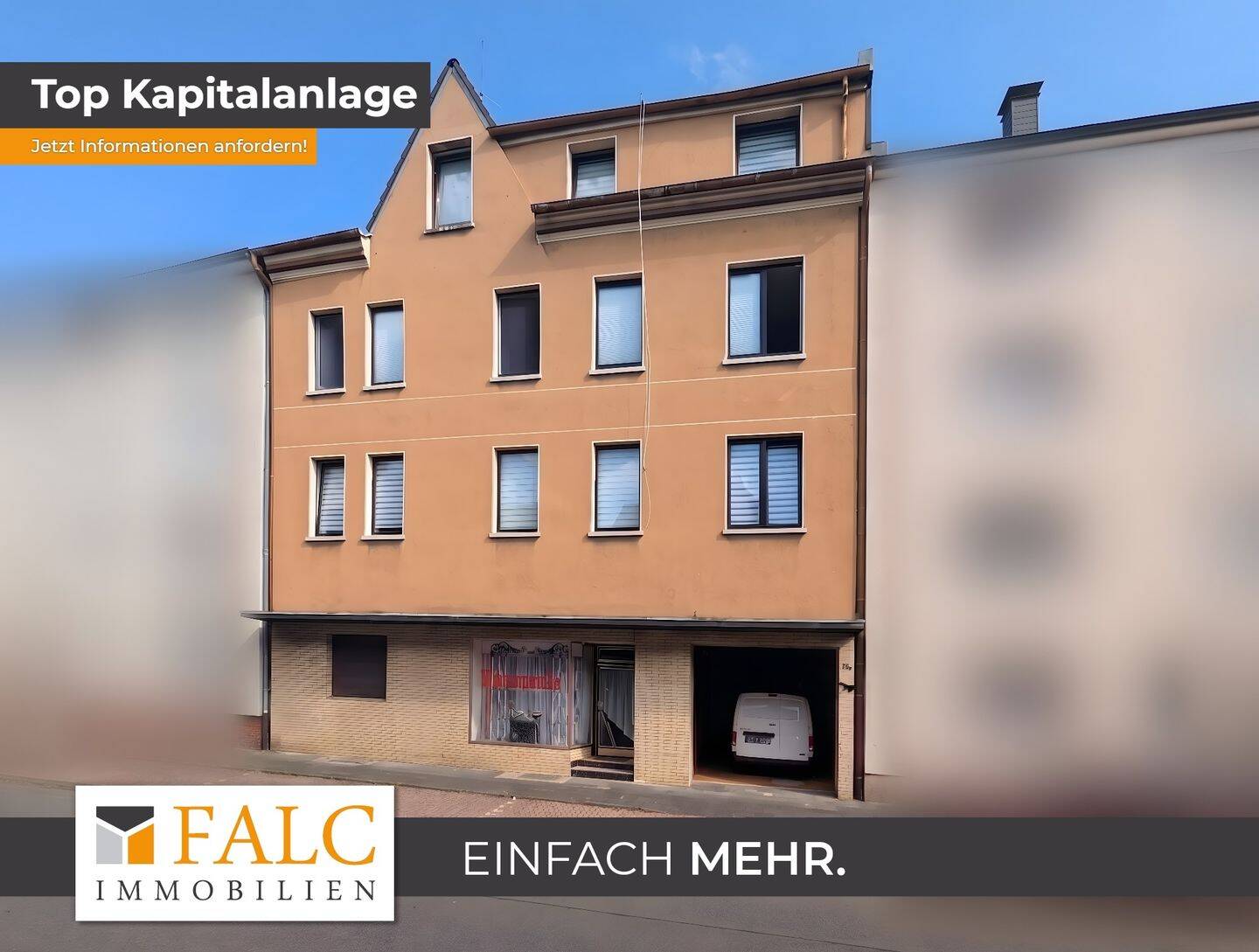 Vollvermietetes Mehrfamilienhaus mit Gewerbe in Herne-Wanne – 7,36 % Rendite, stabiler Cashflow, 44651 Herne (Eickel Röhlinghausen Wanne-Süd)