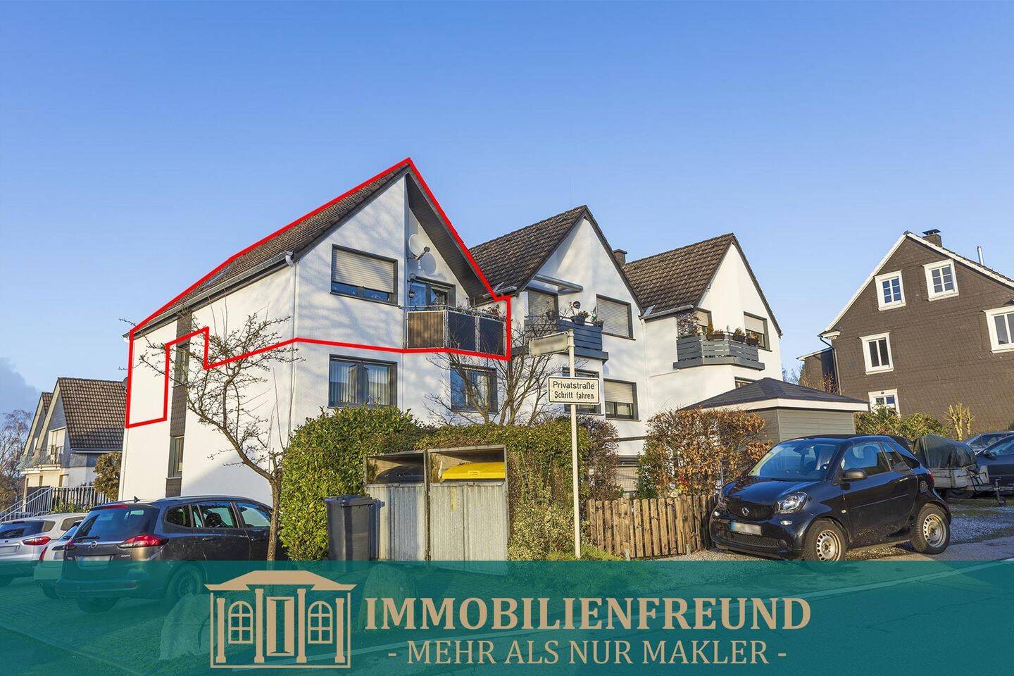 Seltene Gelegenheit – 2 ZKDB Maisonette-Wohnung in Split-Levelbauweise in Cronenberg, 42349 Wuppertal (Cronenberg)