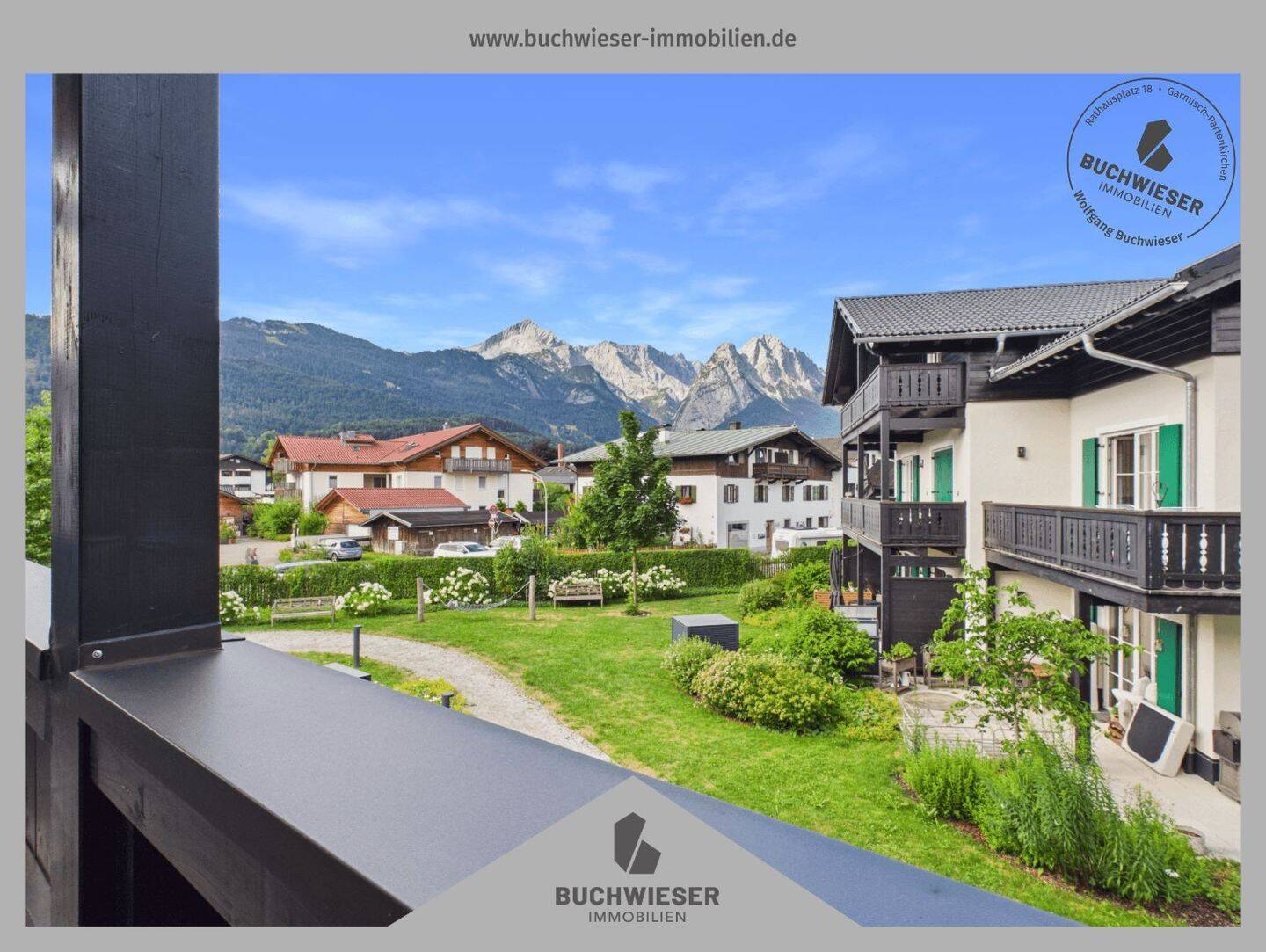 Alpenflair trifft Wohnkomfort | Exklusive 2-Zimmer-Wohnung mit Sonnenbalkon & TG, 82467 Garmisch-Partenkirchen