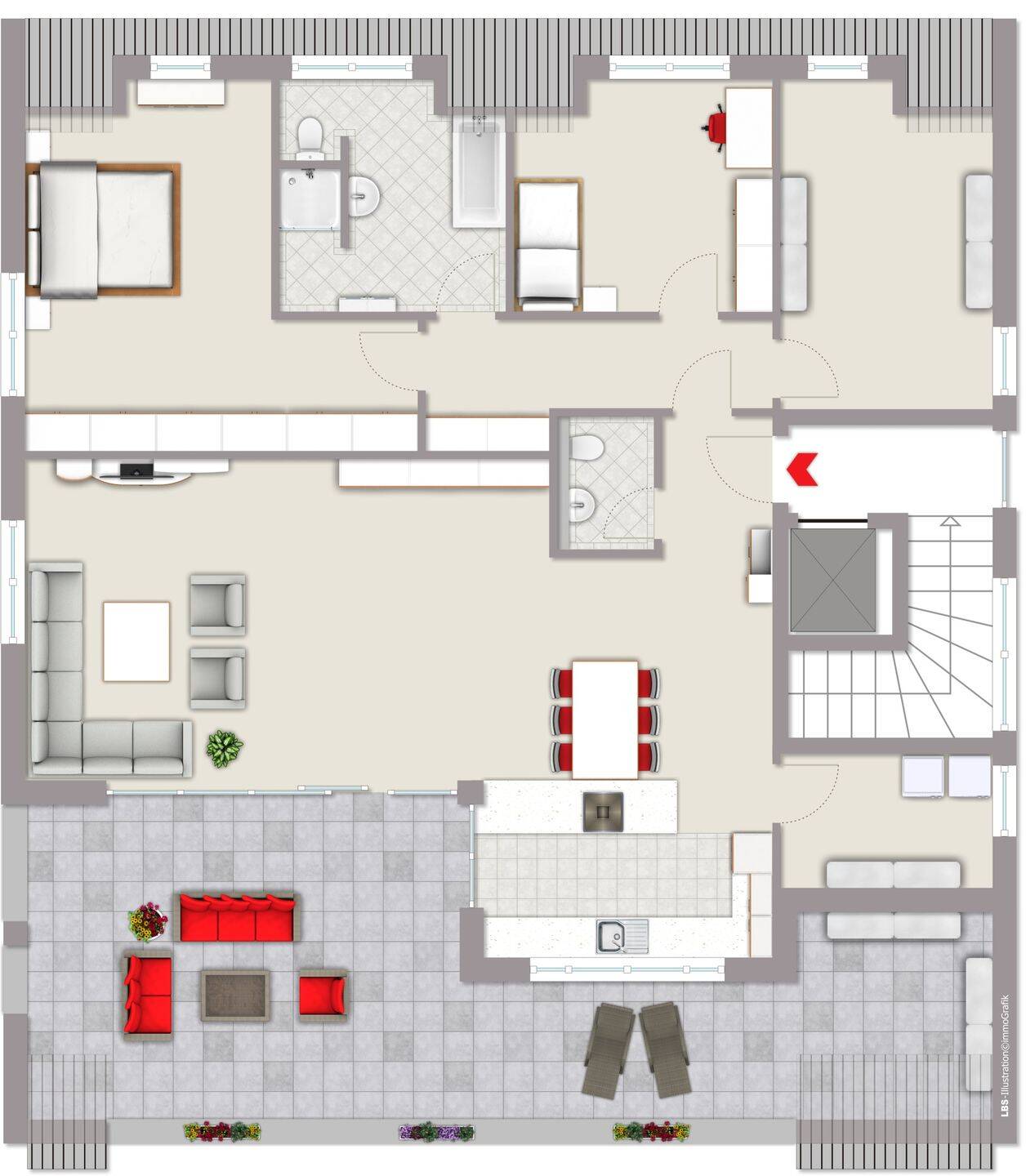 Penthouse Esbeck, 59558 Lippstadt