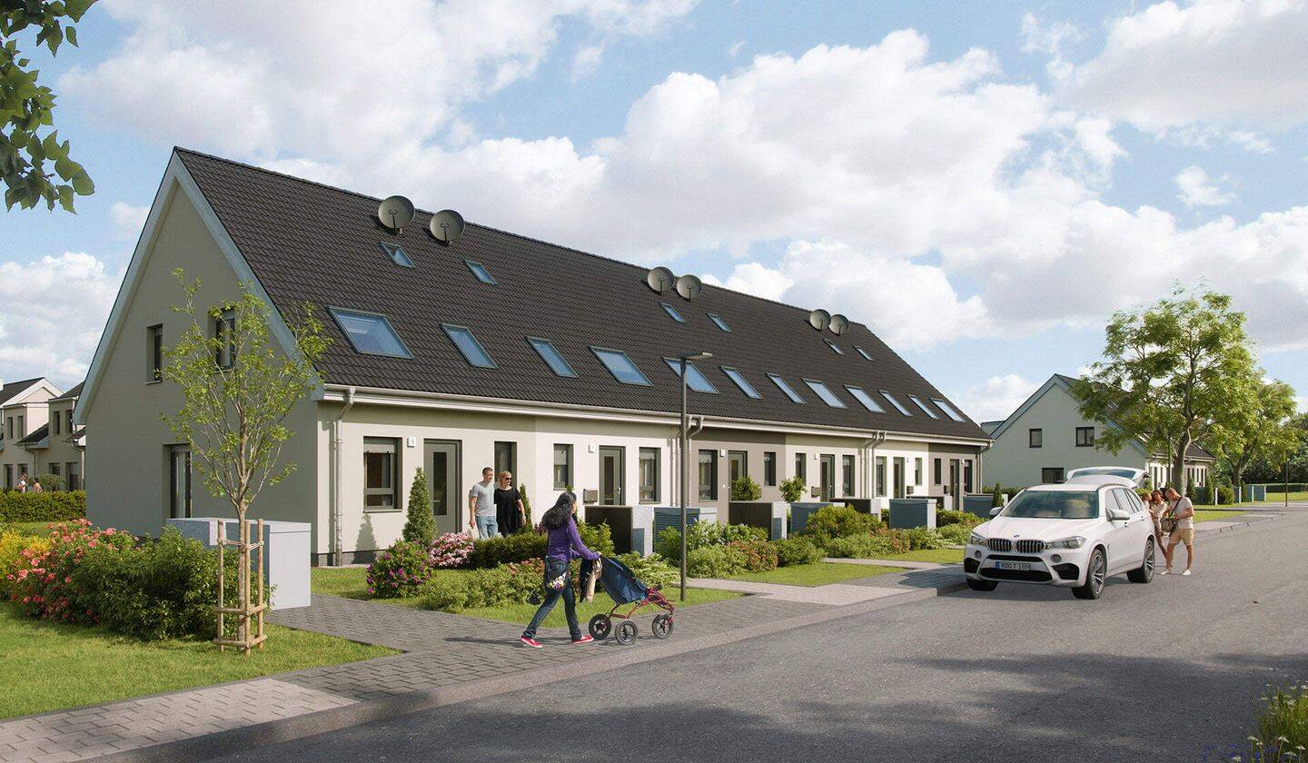 3-Zi.-Reihenmittelhaus auf zwei Etagen, inklusive Grundstück, 18311 Ribnitz-Damgarten