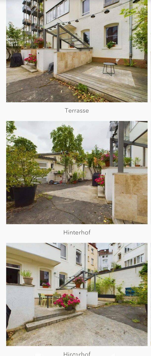 2-Zmmer Wohnung mit Terrasse, 70188 Stuttgart (Mitte Ost)