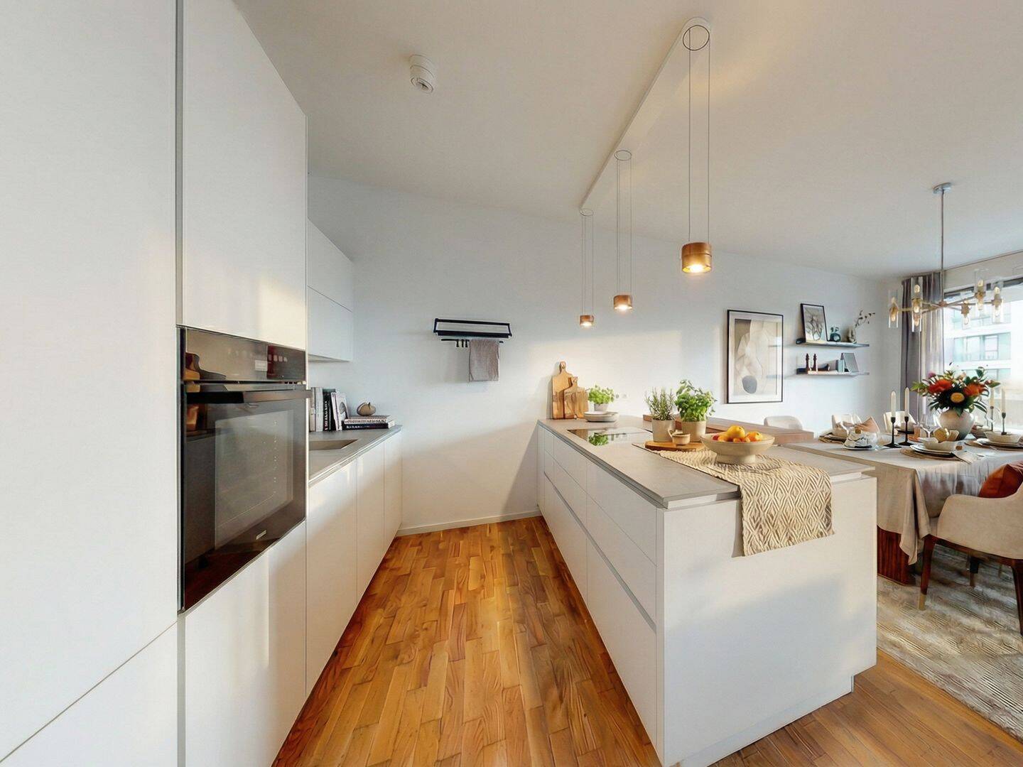 Exklusive Erdgeschosswohnung mit ca. 45 m² Wohn-/Essbereich und zwei Terrassen in Berlin-Mitte, 10179 Berlin (Mitte)