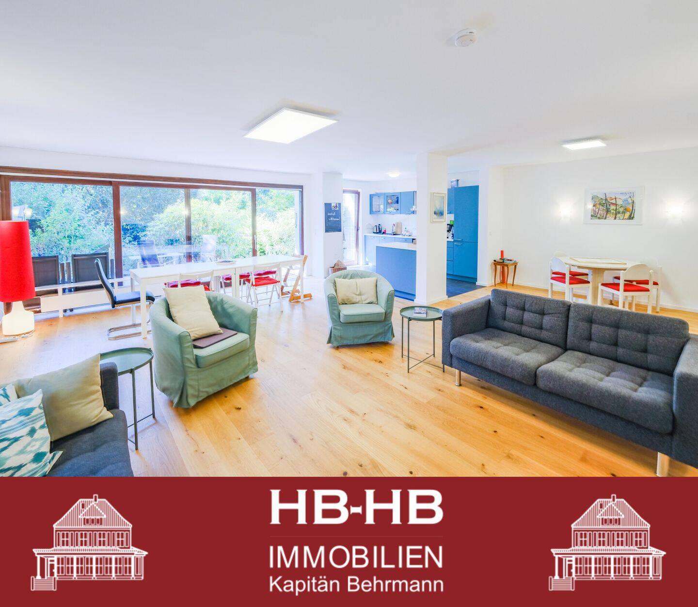 Sehr großzügige Maisonette-Wohnung mit eigenem Garten und Garage in bevorzugter Lage, 28329 Bremen (Gartenstadt Vahr Neue Vahr Nord Neue Vahr Südwest Radio Bremen Sebaldsbrück)