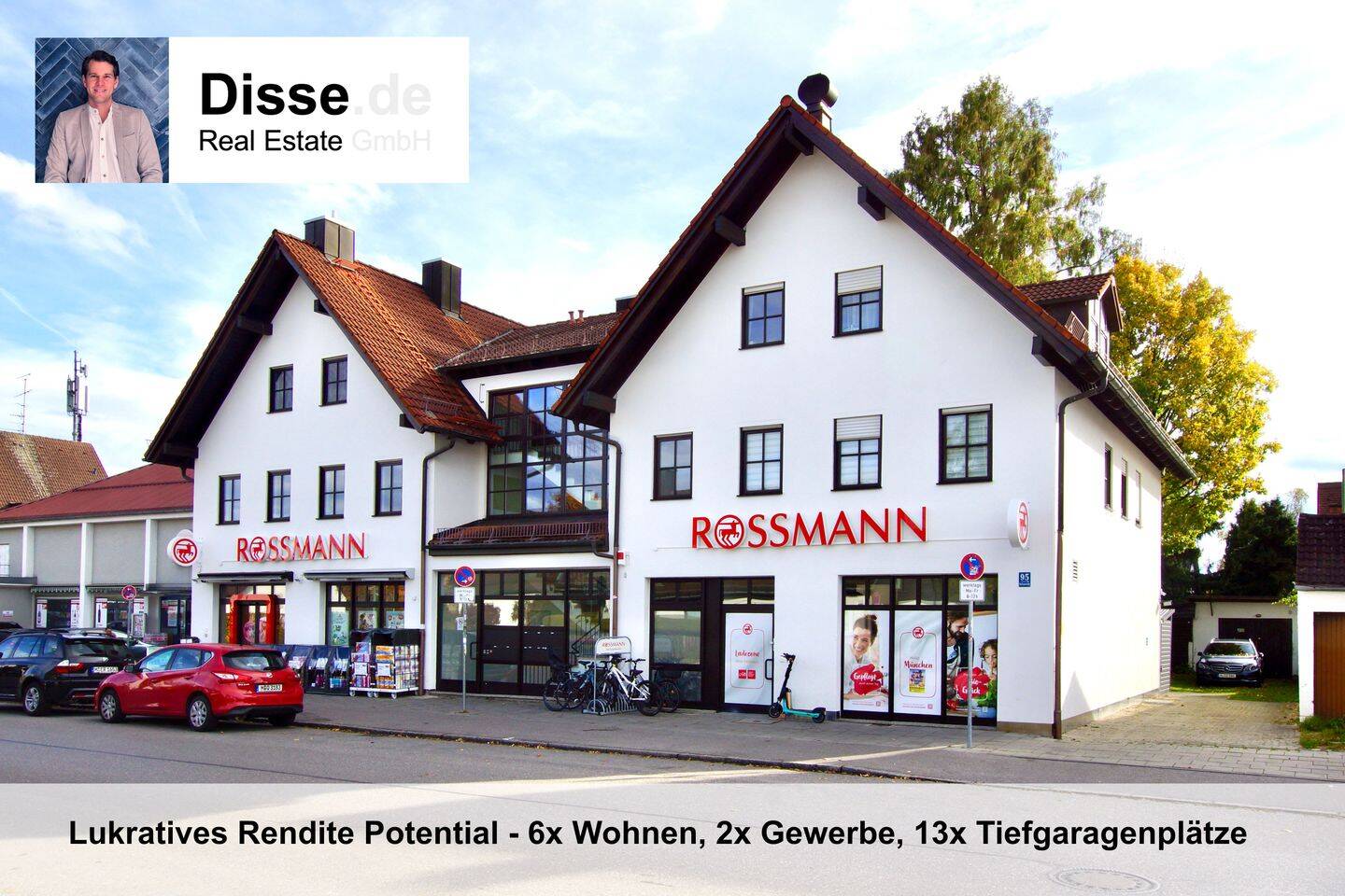 Lukratives Rendite Potential – 6x Wohnen, 2x Gewerbe, 13x Tiefgaragenplätze, 80689 München (Hadern Laim Pasing-Obermenzing)