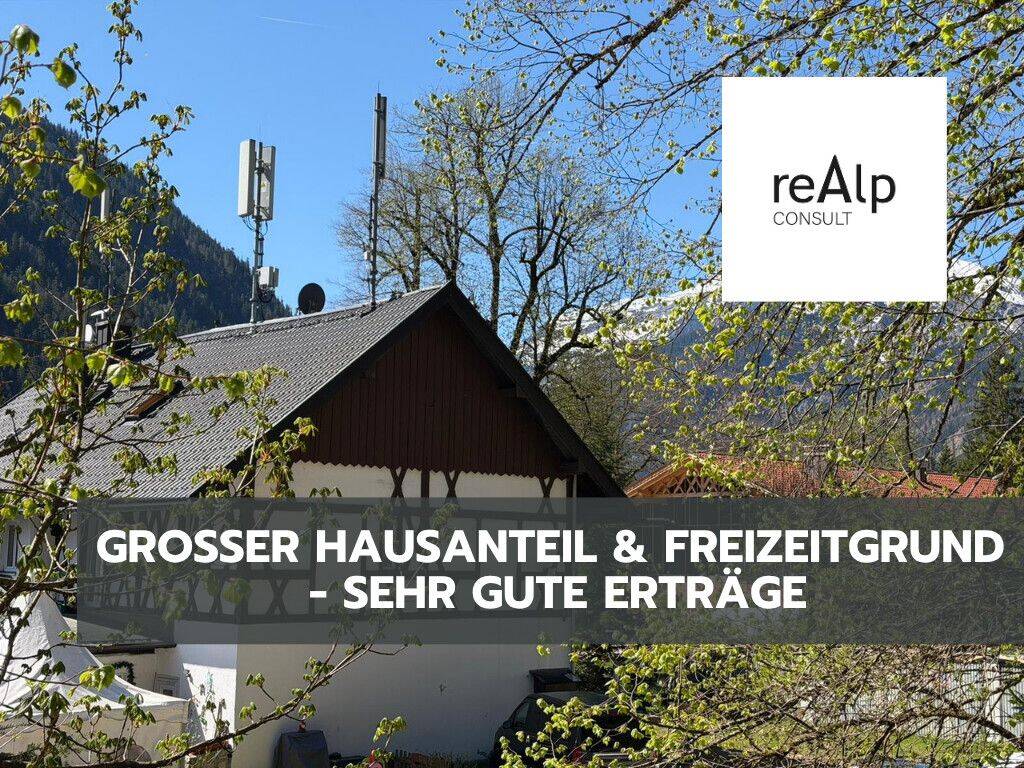 Ertragsstarke Doppelhaushälfte & Freizeitgrundstück zwischen Garmisch und Ehrwald, 82467 Garmisch-Partenkirchen