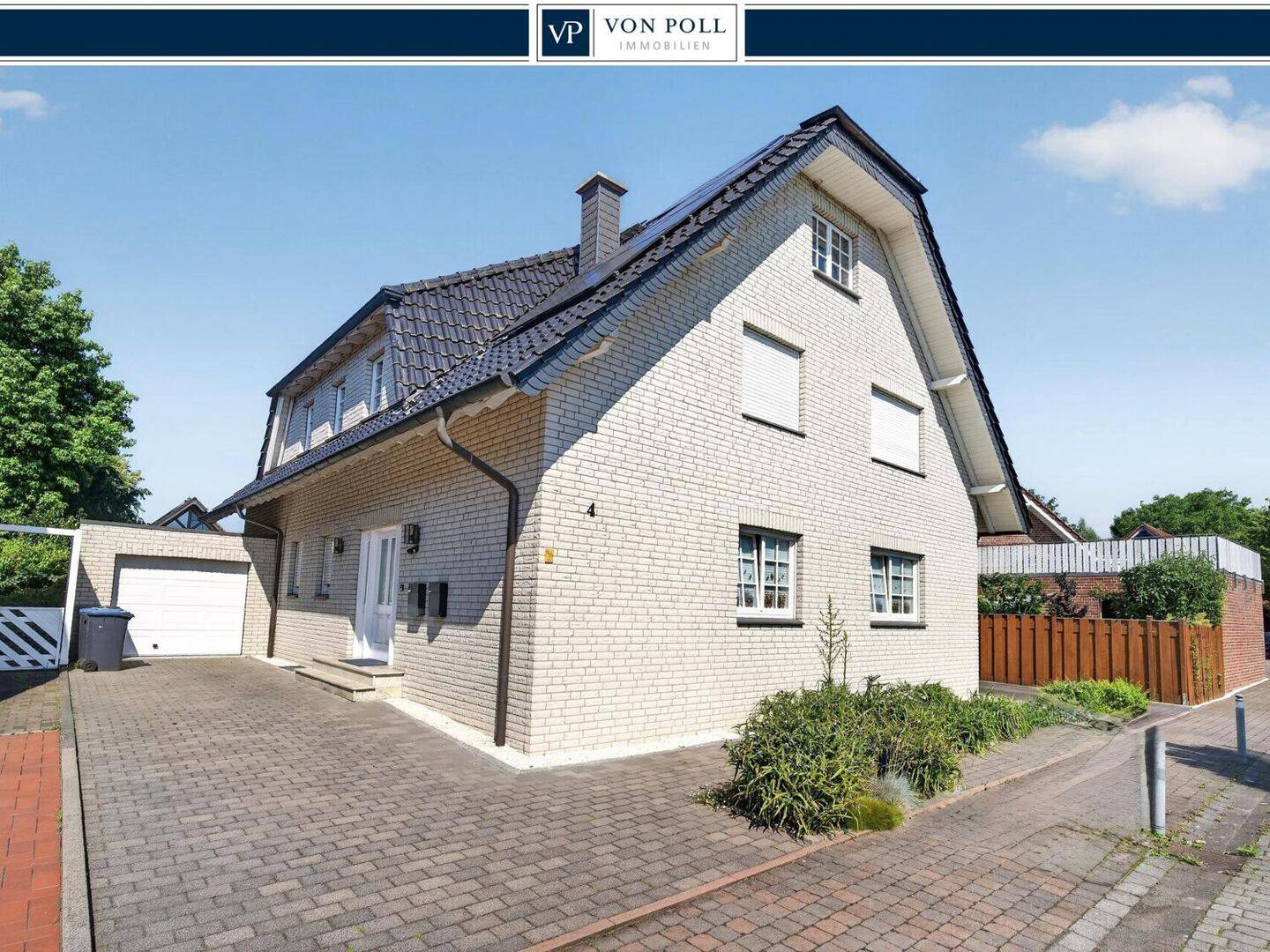 Wohnen wie im eigenen Haus – Große Erdgeschosswohnung mit Traumgarten und Garage im Zweiparteienhaus, 59399 Olfen
