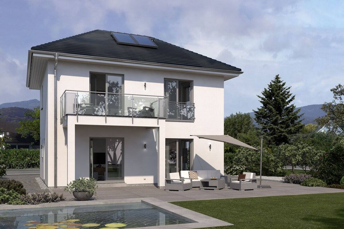 Modernes Einfamilienhaus Newline 4 – markante Architektur trifft Wohnkomfort, 14532 Stahnsdorf