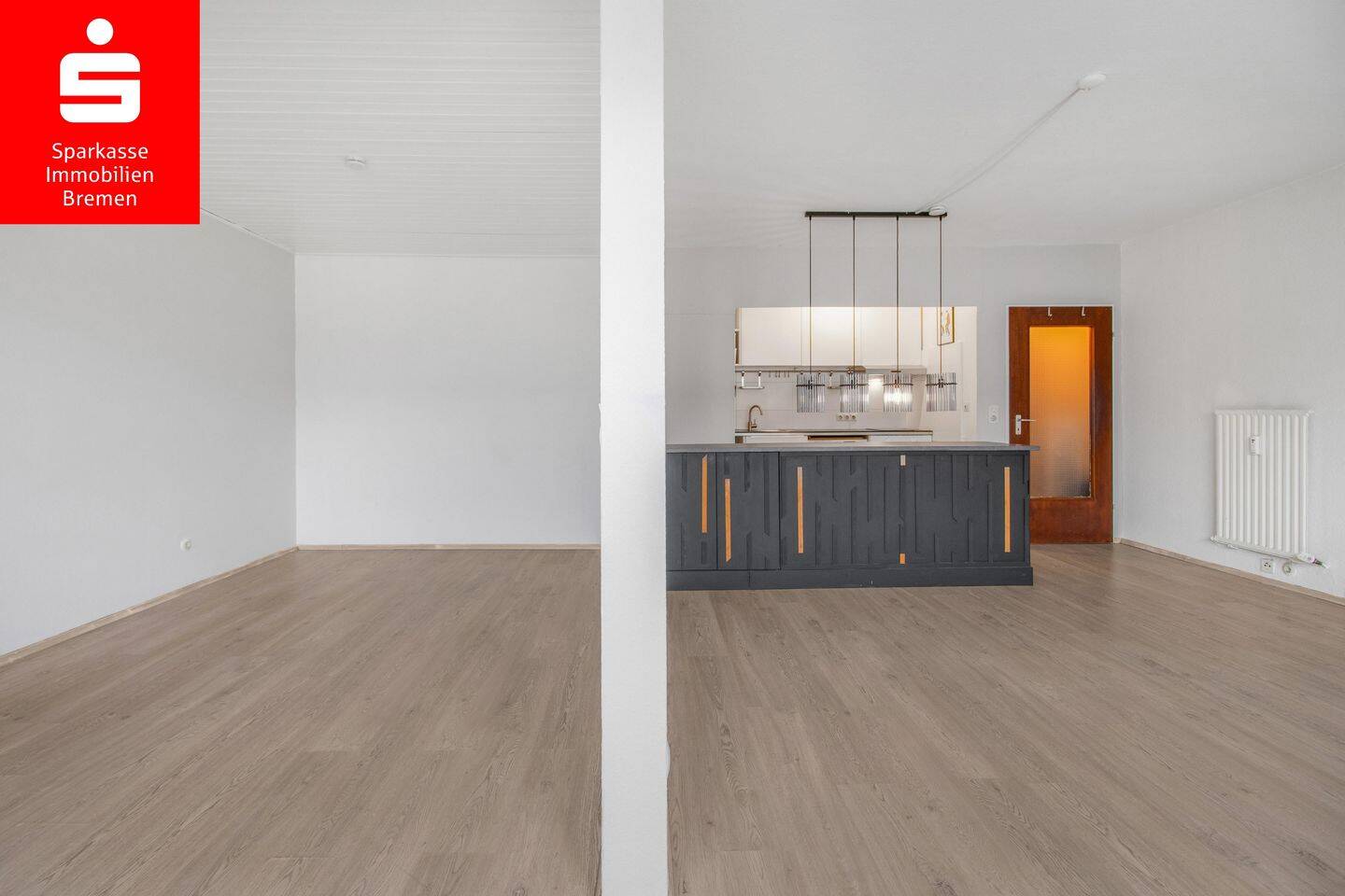 Bremen – Walle: Charmante 1,5-Zimmer-Wohnung mit genialer Raumaufteilung und Balkon, 28219 Bremen