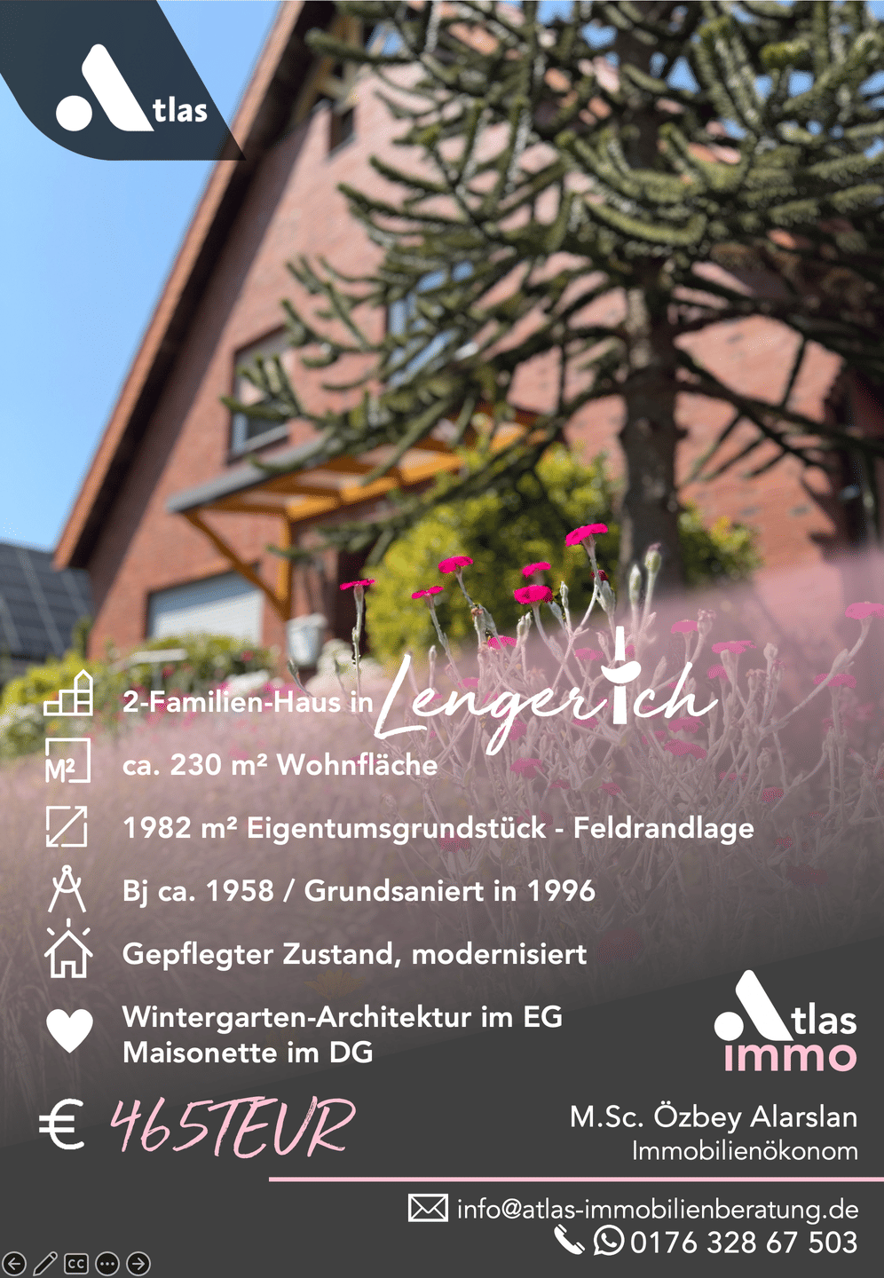 Haus, 4 Zimmer, 230 m², in Lengerich, 49525 Lengerich