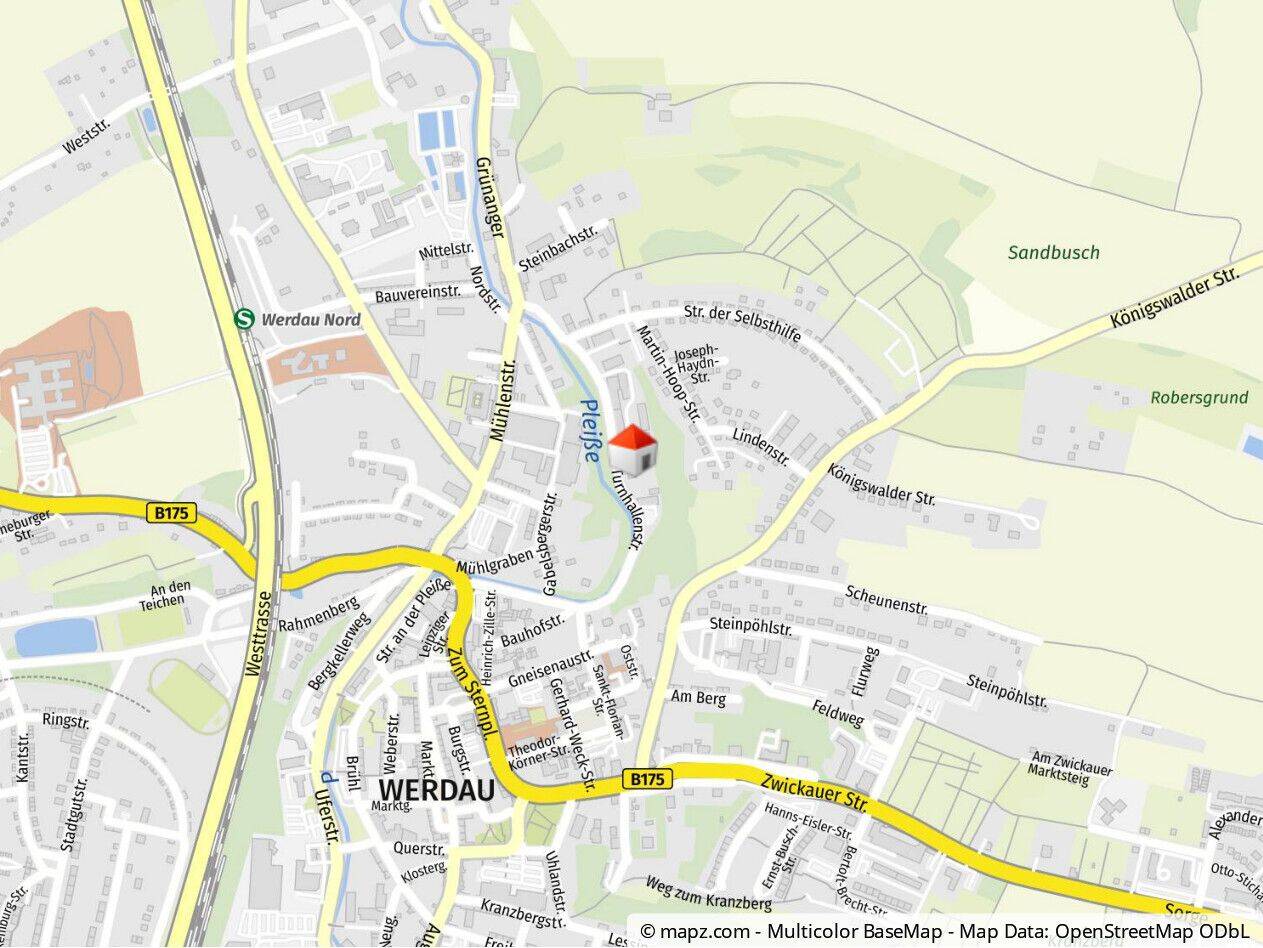 Gutshaus mit 9 Wohnungen und Garagen Versteigerungsobjekt in Werdau, 8412 Werdau