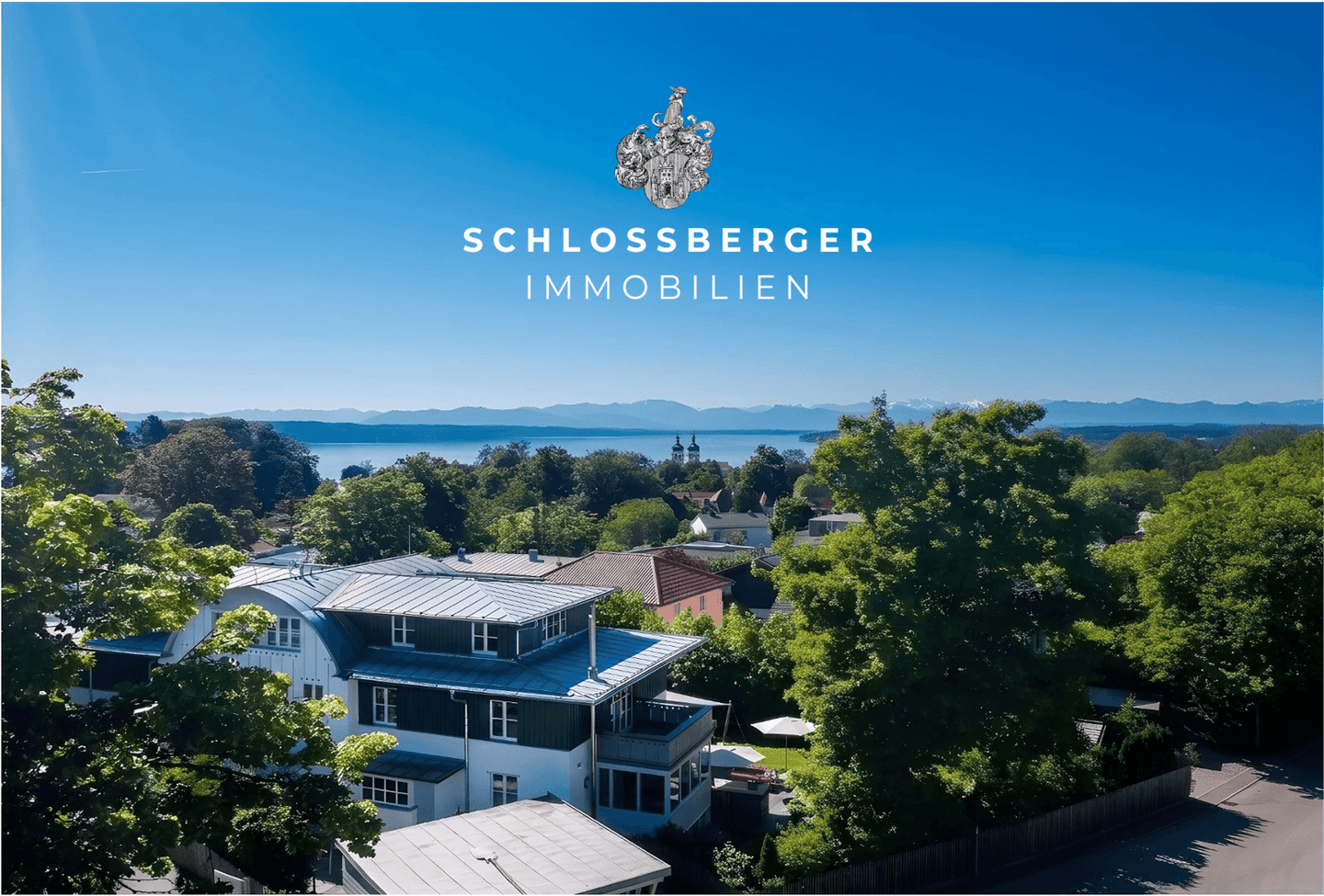 ARCHITEKTONISCH EXKLUSIVE VILLENEINHEIT MIT BERG- UND SEEBLICK, WOHLFÜHLAMBIENTE & VIEL PRIVATSPHÄRE, 82327 Tutzing