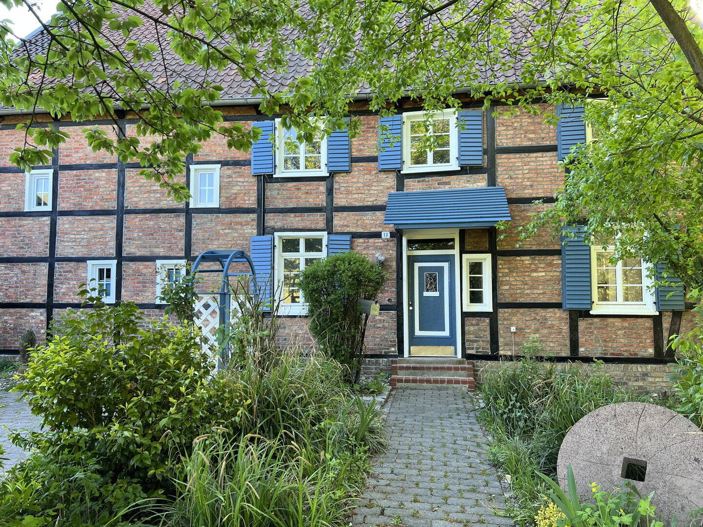 Historisches Juwel im Grünen — Frisch renoviertes Fachwerk-Idyll in Hamm-Sandbochum, 59077 Hamm