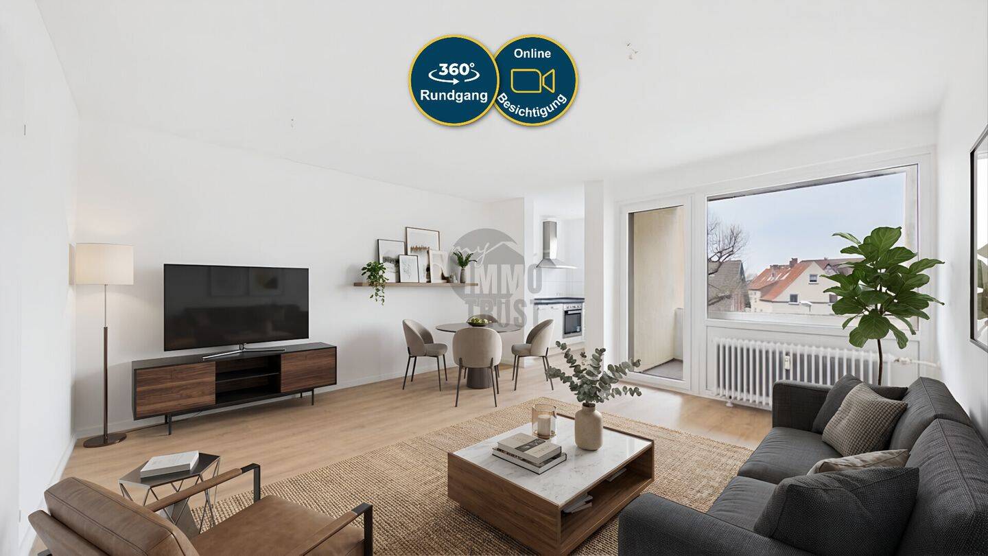 Wohnen in Alt Laatzen – renoviert, Balkon, Aufzug & geringe Nebenkosten, 30880 Laatzen