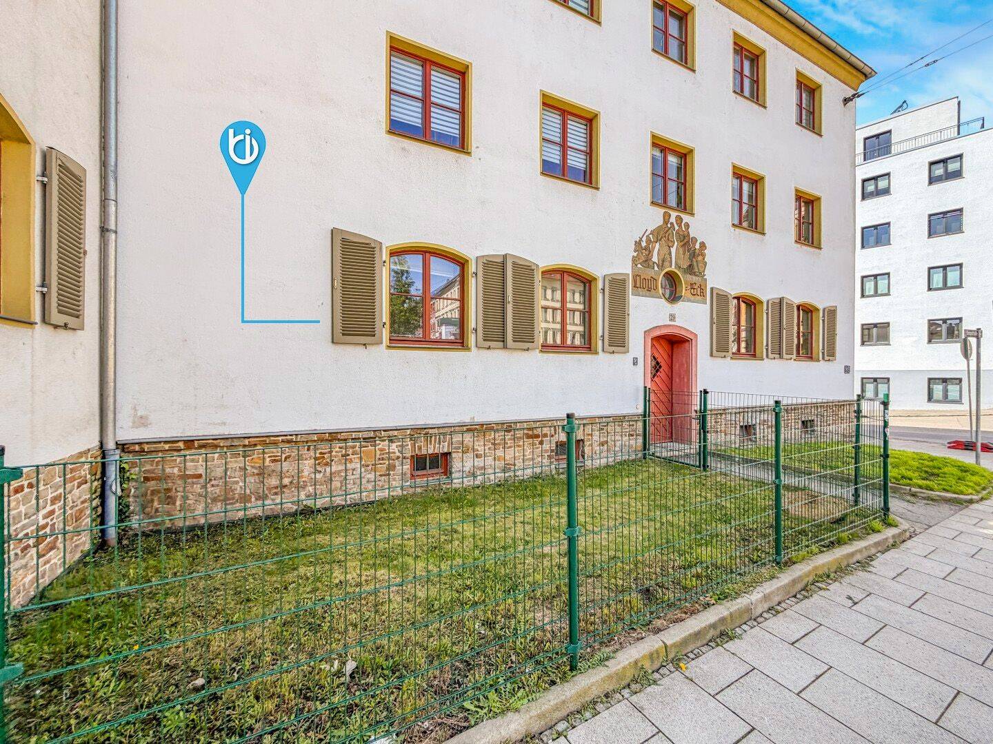 Stadtnah wohnen oder investieren: 2-Zimmer-Altbau mit Terrasse und direkter Auwaldnähe in Leipzig, 4159 Leipzig (Lützschena-Stahmeln Möckern Wahren)