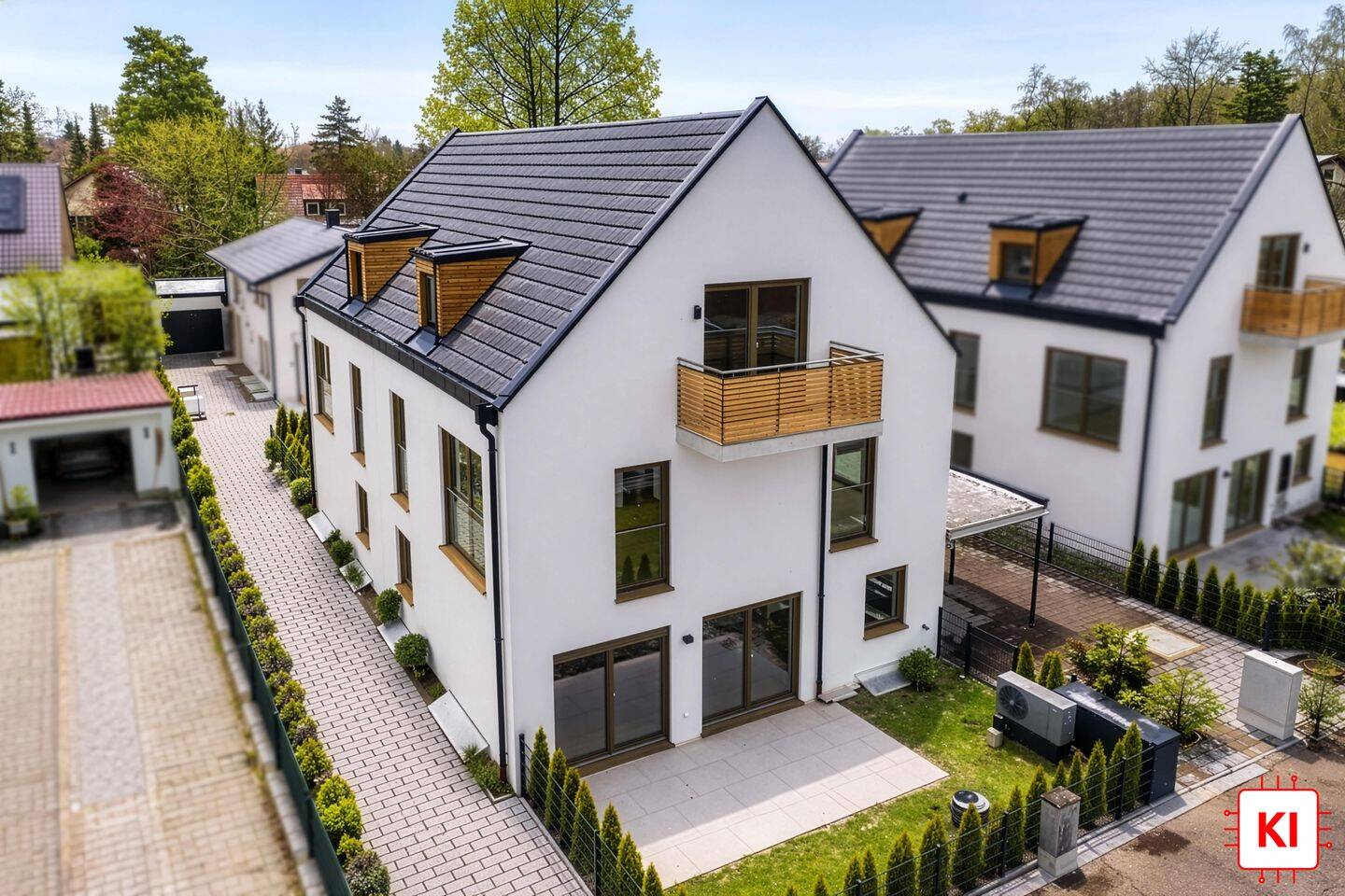Einziehen und Wohlfühlen – Neubau Doppelhaushälfte mit viel Platz nahe der Aubinger Lohe, 81249 München (Allach-Untermenzing Aubing-Lochhausen-Langwied Pasing-Obermenzing)