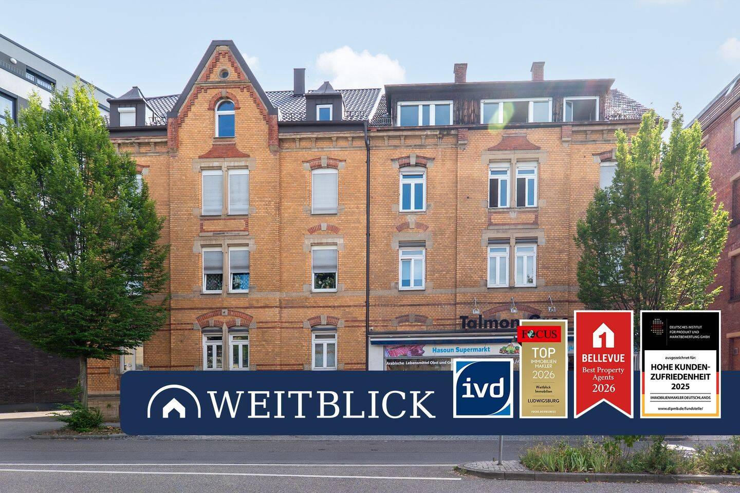 WEITBLICK: Altbau. Zentral. Besonders., 71636 Ludwigsburg