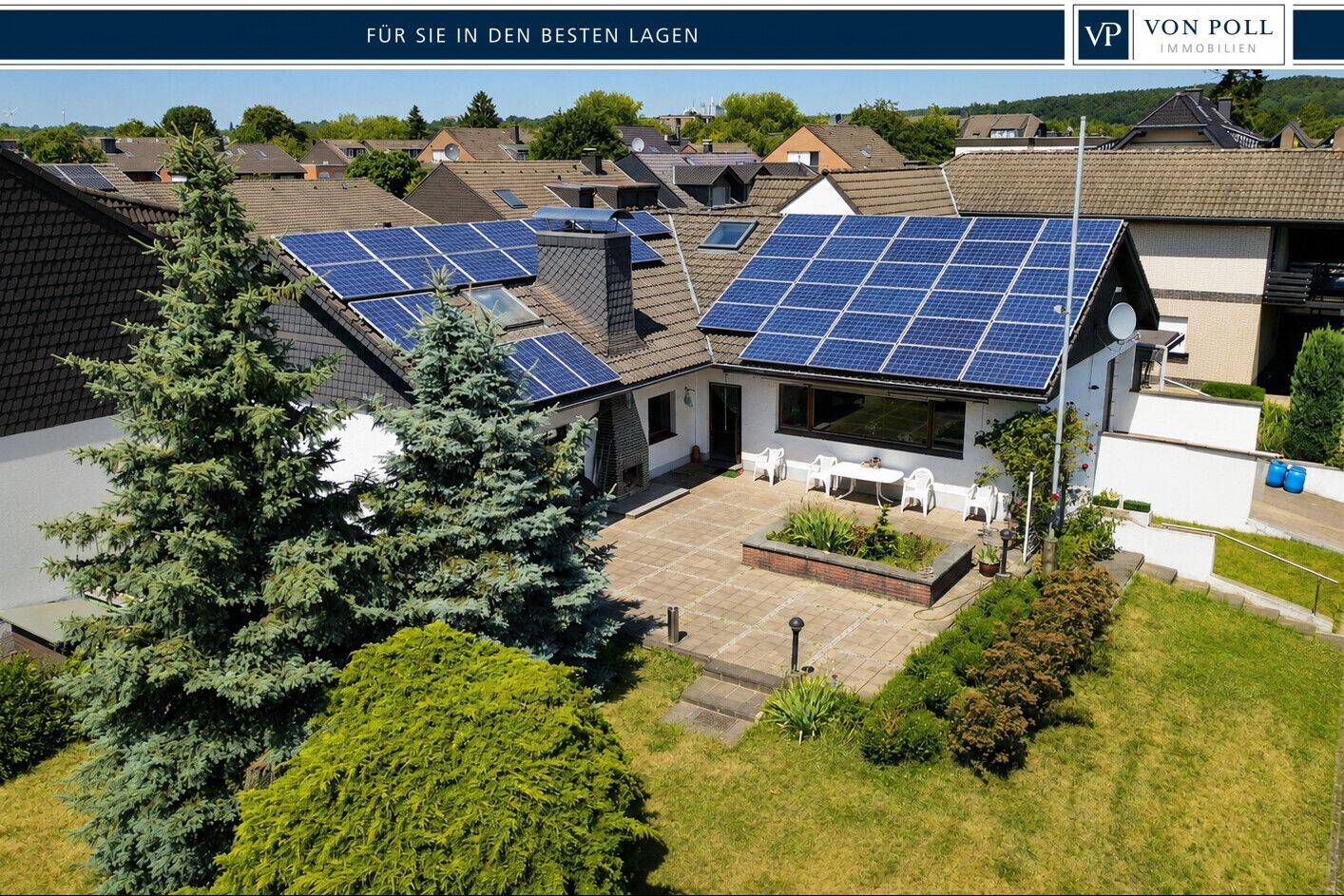 Traumgrundstück trifft Potenzial: aufgestockter Bungalow mit PV-Anlage in ruhiger Sackgassenlage, 50127 Bergheim