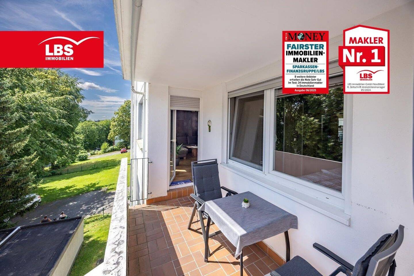 Exklusives Wohngefühl mit durchdachtem Grundriss 3-Zimmer-Eigentumswohnung, 58636 Iserlohn