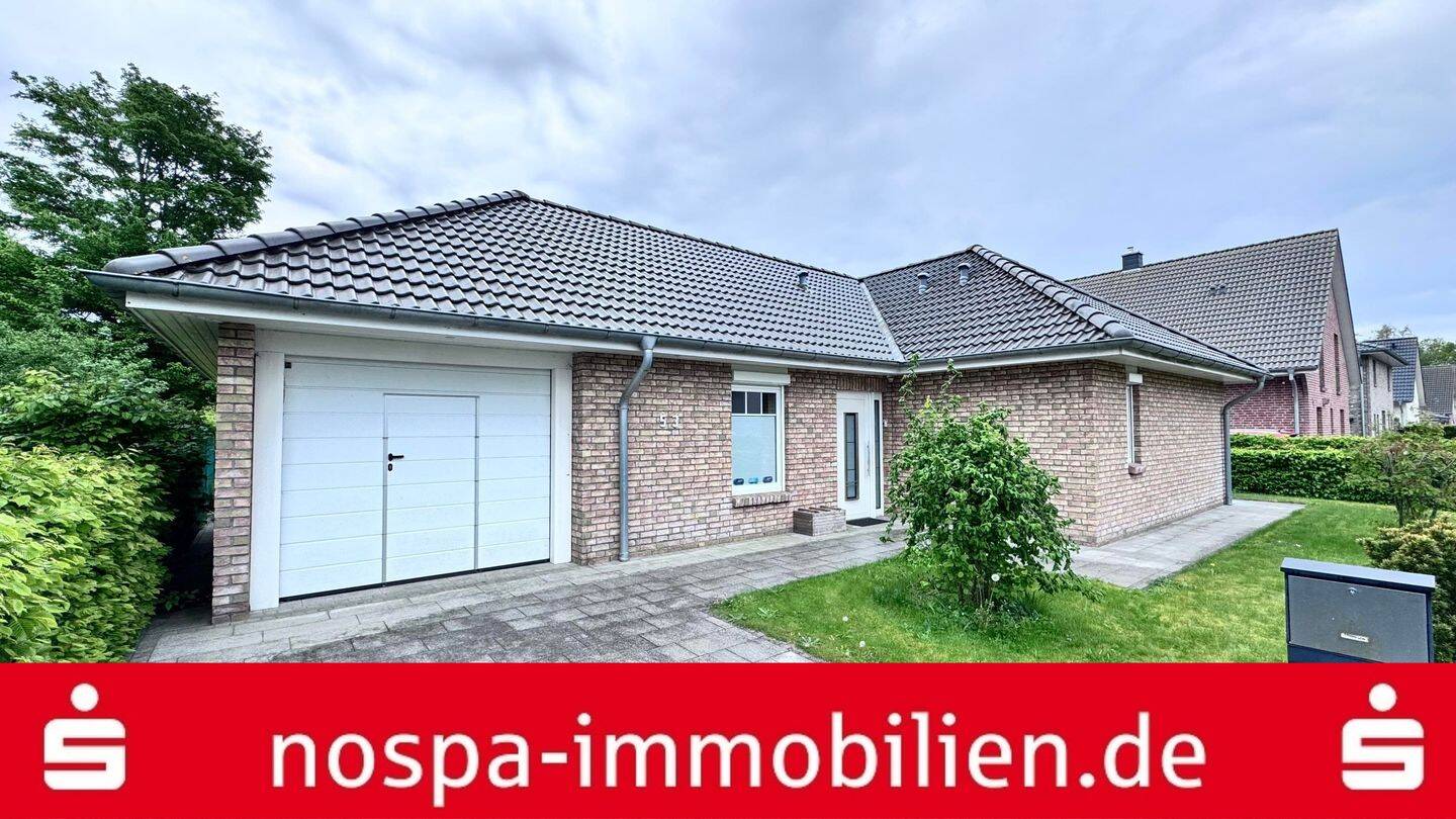 Komfortables Wohnen auf einer Ebene: Großzügiger 5-Zimmer-Bungalow im Herzen der Gartenstadt Weiche, 24941 Flensburg (Friesischer Berg Sandberg Südstadt Weiche Westliche Höhe)