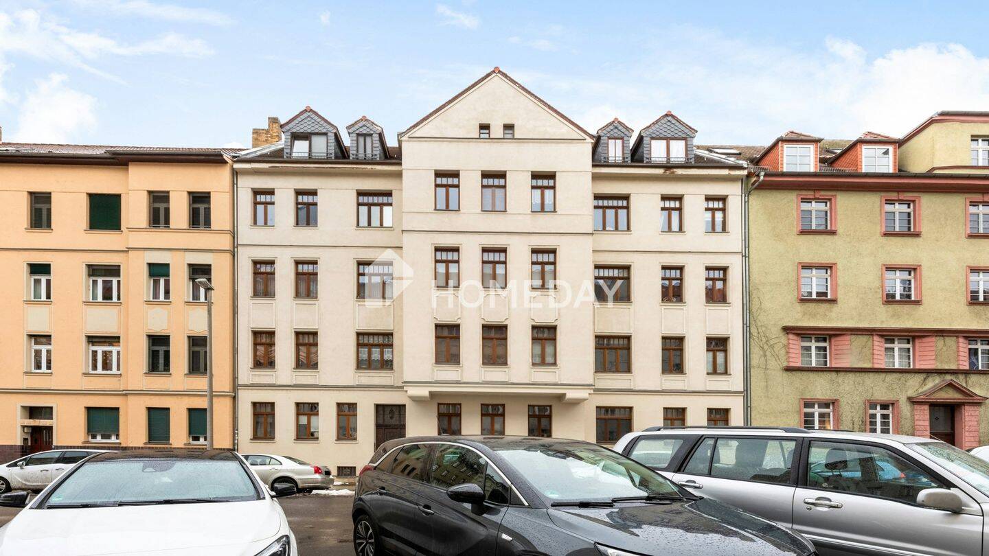 Sehr gepflegte 2-Zimmer-Wohnung im Jugendstil-Altbau mit Balkon und Keller, 4159 Leipzig (Lützschena-Stahmeln Möckern Wahren)