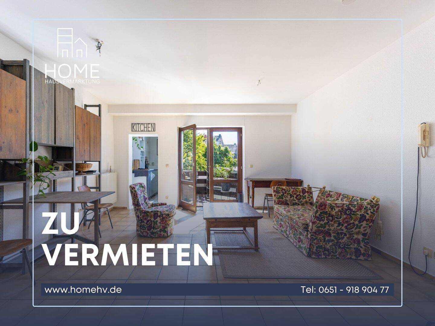 Trier-City: 2 ZKB-Wohnung mit ca. 56 m² WFL und Balkon in begehrter Lage, 54292 Trier (Eitelsbach Ruwer Trier-Nord)