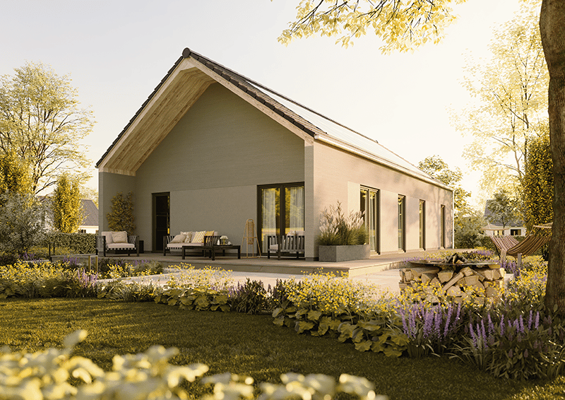 Der Bungalow, der mehr als ebenerdig ist in Marlishausen, 99310 Arnstadt (Wipfra)