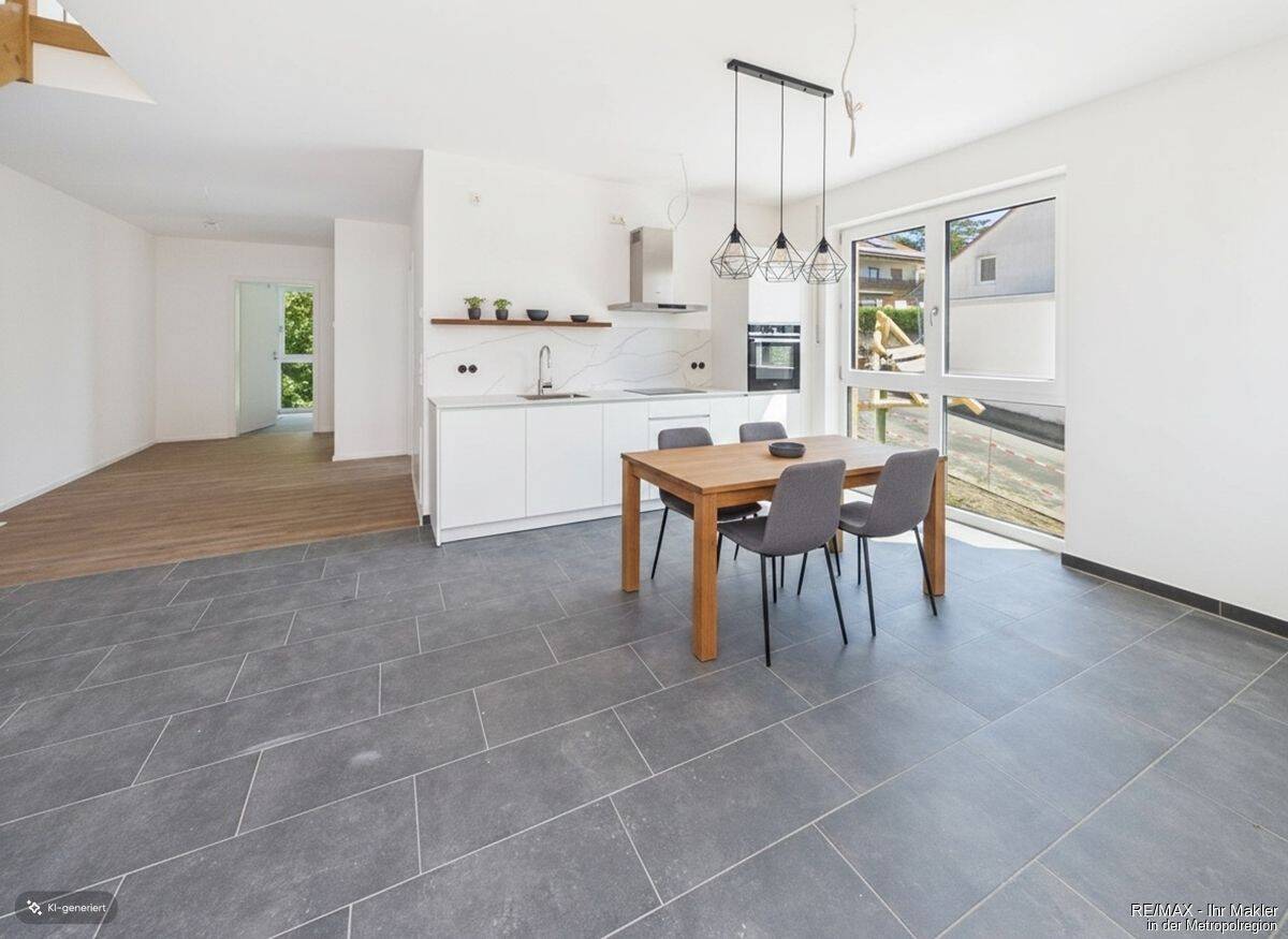 Einbauküche, Süd-Dachterrasse in einem Neubau, 91522 Ansbach