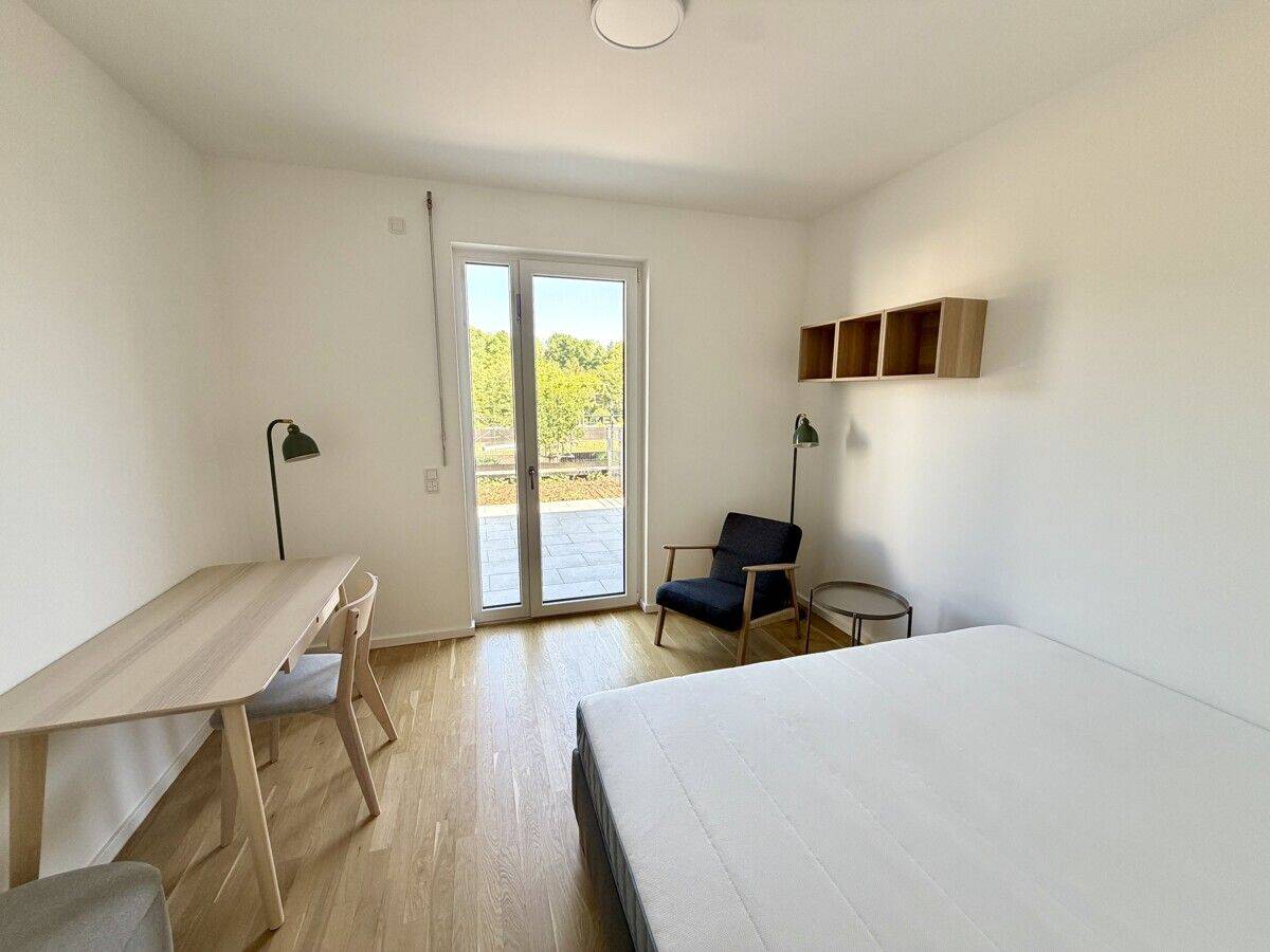 Hochwertiger Erstbezug: Möblierte 1-Zimmer-Wohnung mit Terrasse und TG-Stellplatz in Sinzing!, 93161 Sinzing