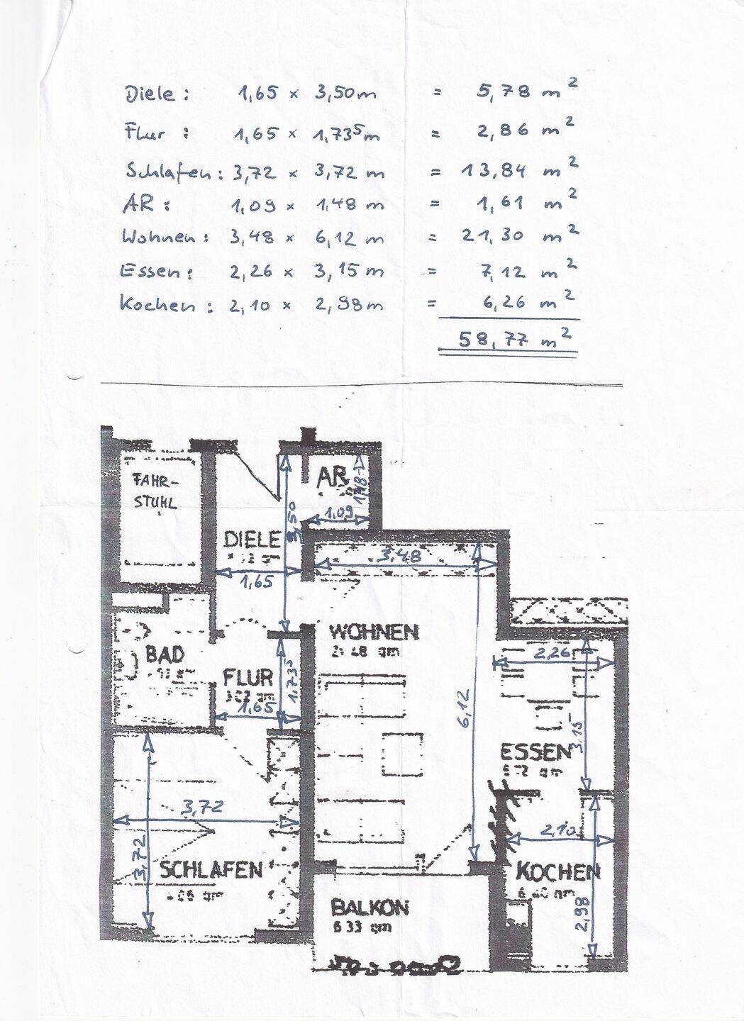 2,5 ZKB-Wohnung, 69469 Weinheim