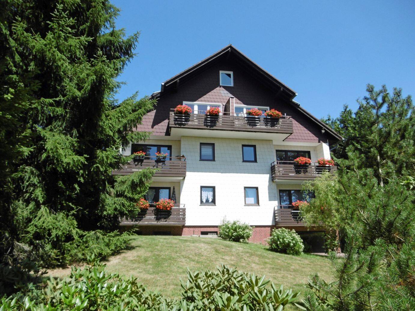 Braunlage Zentrale traumhafte 2 Zi. Wohnung mit herrlichen Blick und Balkon, 38700 Braunlage