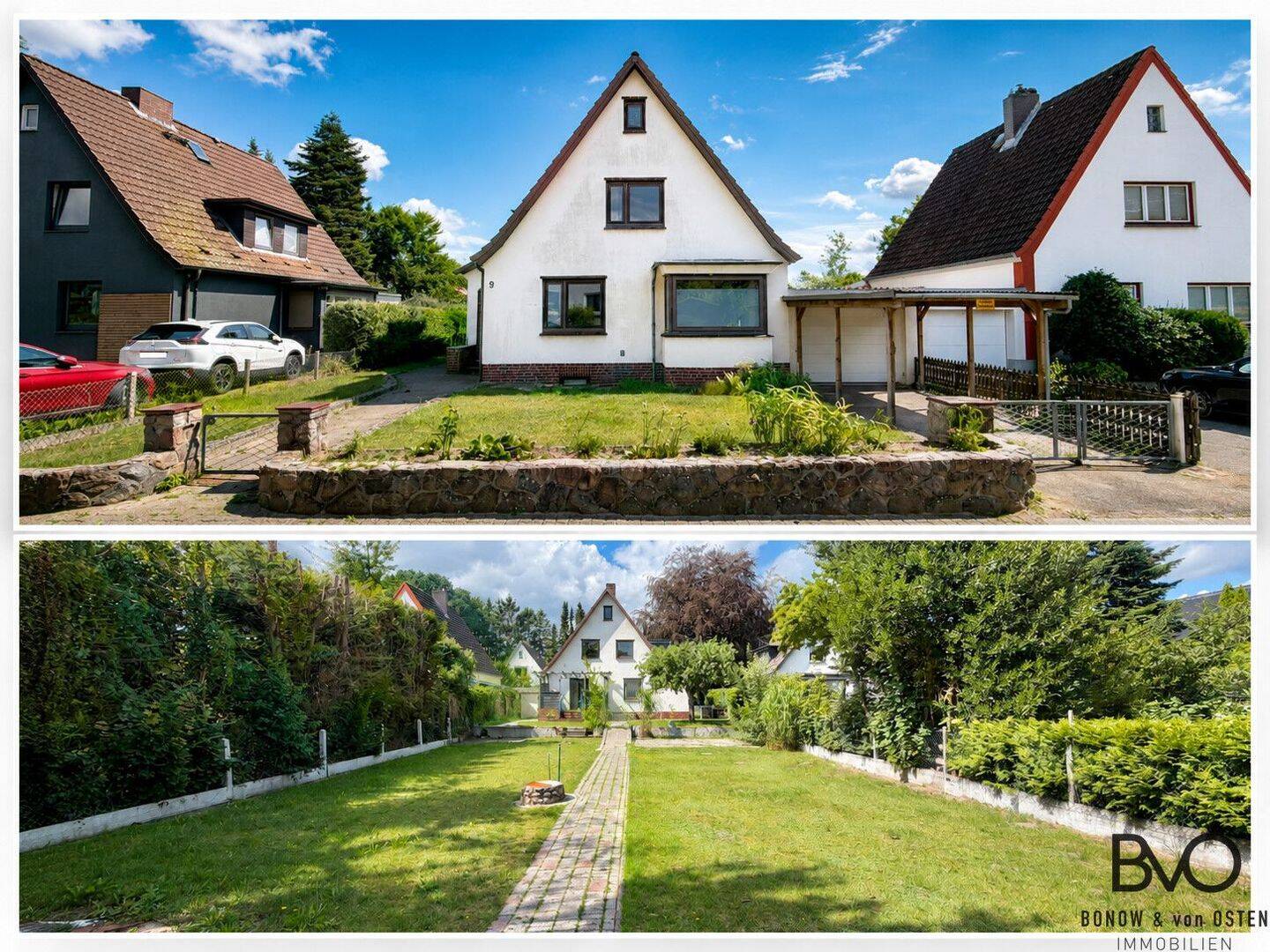 Einfamilienhaus mit Bebauungsmöglichkeit in zweiter Reihe, 24768 Rendsburg