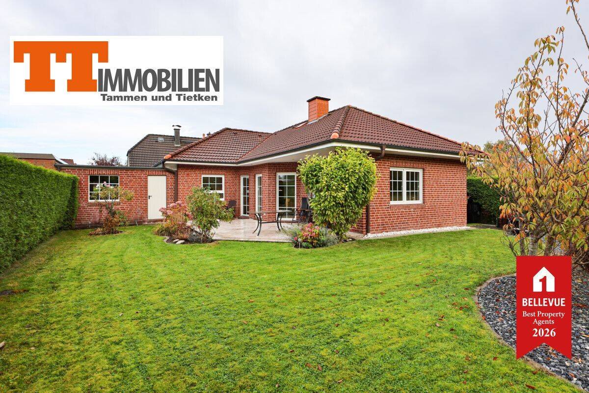 Ebenerdig wohnen mit Wohlfühlcharme – Gepflegter Klinker-Bungalow in Himmelreich!, 26388 Wilhelmshaven