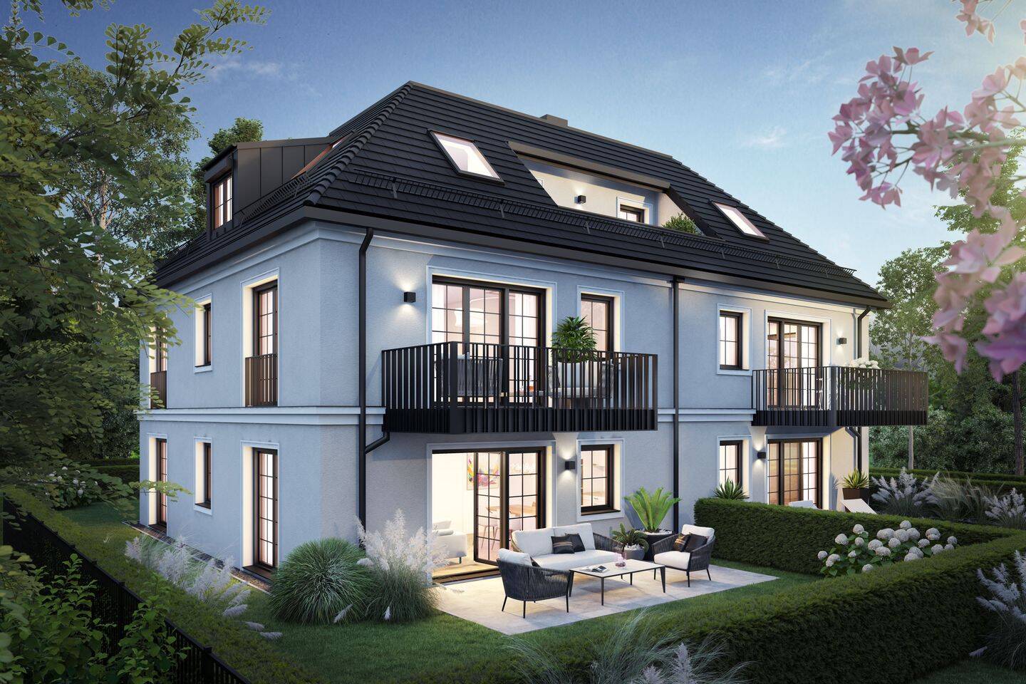 Lichtdurchflutete 3-Zimmer-Wohnung mit Balkon und Terrasse, 81825 München (Berg am Laim Trudering-Riem)