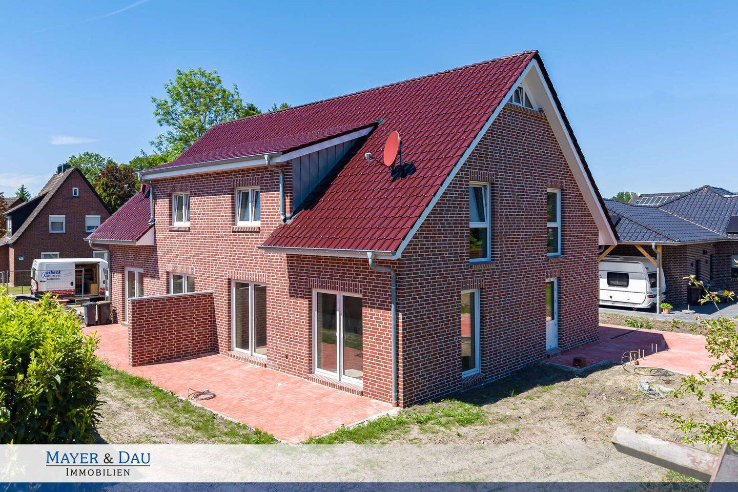 Neubau DHH mit Wärmepumpe in Westerstede/ Ocholt, Obj. 9823, 26655 Westerstede