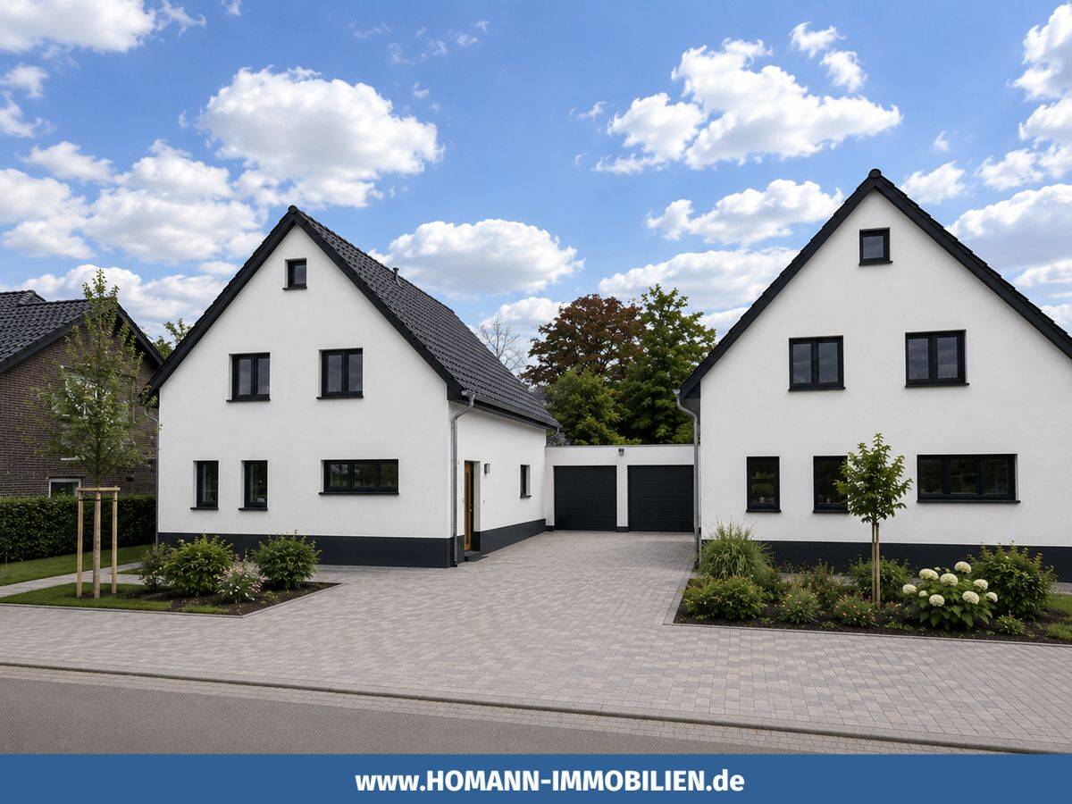 KFW 55 Neubau Einfamilienhaus mit 137 m² Wohnfläche in Davensberg, bezugsfertig im November, 59387 Ascheberg