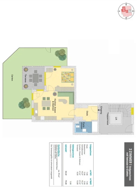 Lebendig wohnen: 2-Zimmer-Wohnung in Dachau, 85221 Dachau