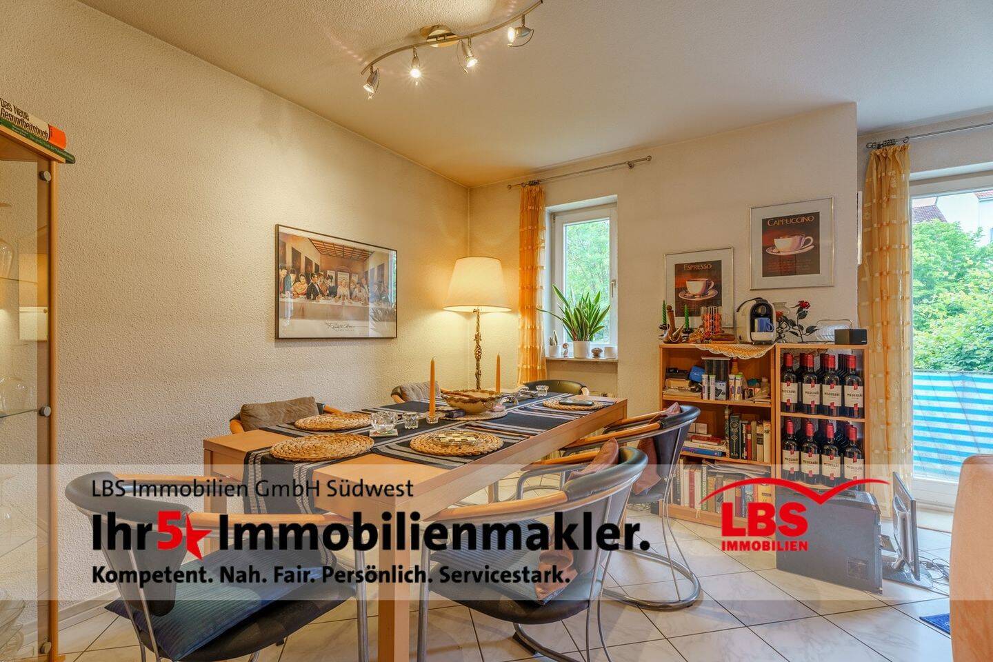 Gepflegte Hochparterre-Wohnung mit gemütlichem Wohnambiente in Singen, 78224 Singen (Hohentwiel)
