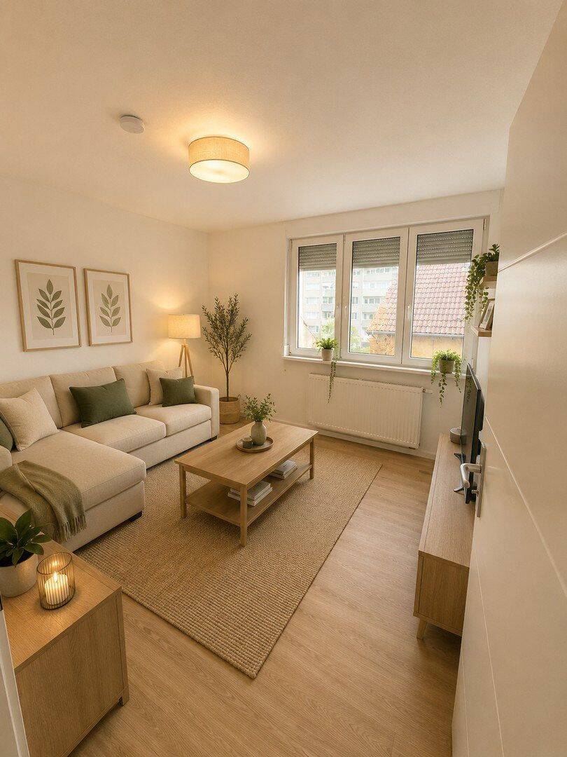 Erstbezug nach Kernsanierung – helle 3-Zimmer-Wohnung mit Balkon in der Weststadt, 76133 Karlsruhe