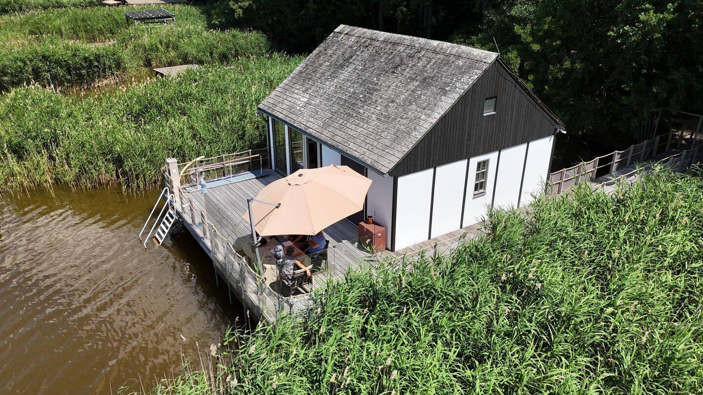 Einzigartiges Seegrundstück mit modernem Ferienhaus – Ihr privates Paradies direkt am Wasser, 16792 Zehdenick