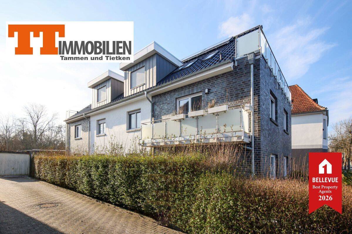 Neubaukomfort in zentraler Lage – Helle 3-Zimmer-Wohnung mit hochwertiger Ausstattung und Süd-Ost-Balkon!, 26386 Wilhelmshaven