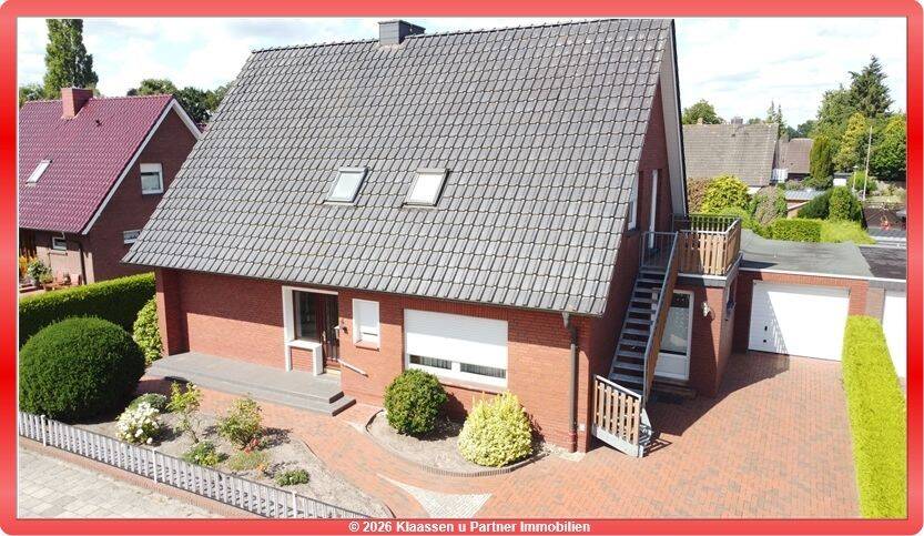 Privatsphäre, Raum und vielfältige Möglichkeiten: Gepflegtes Einfamilienhaus mit Einliegerwohnung, 26871 Papenburg